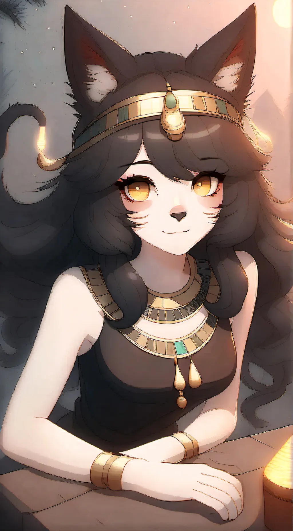 ai character: Cleo background