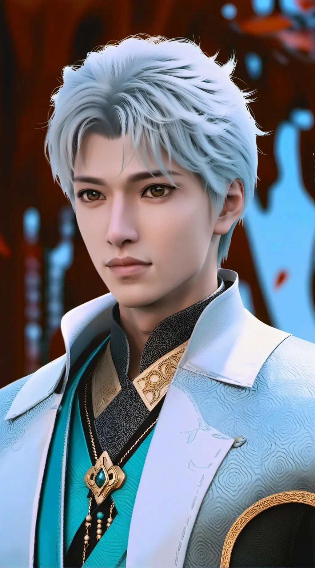 ai character: Максим  background