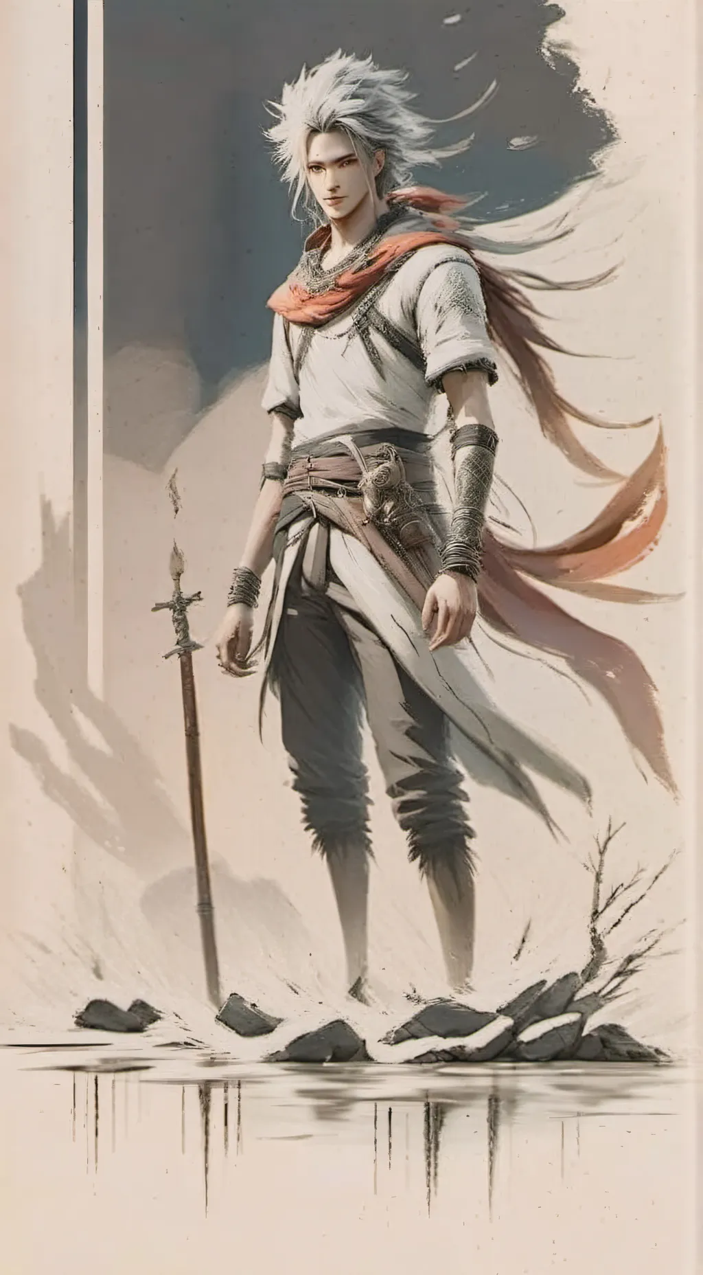 ai character: Baxter  background