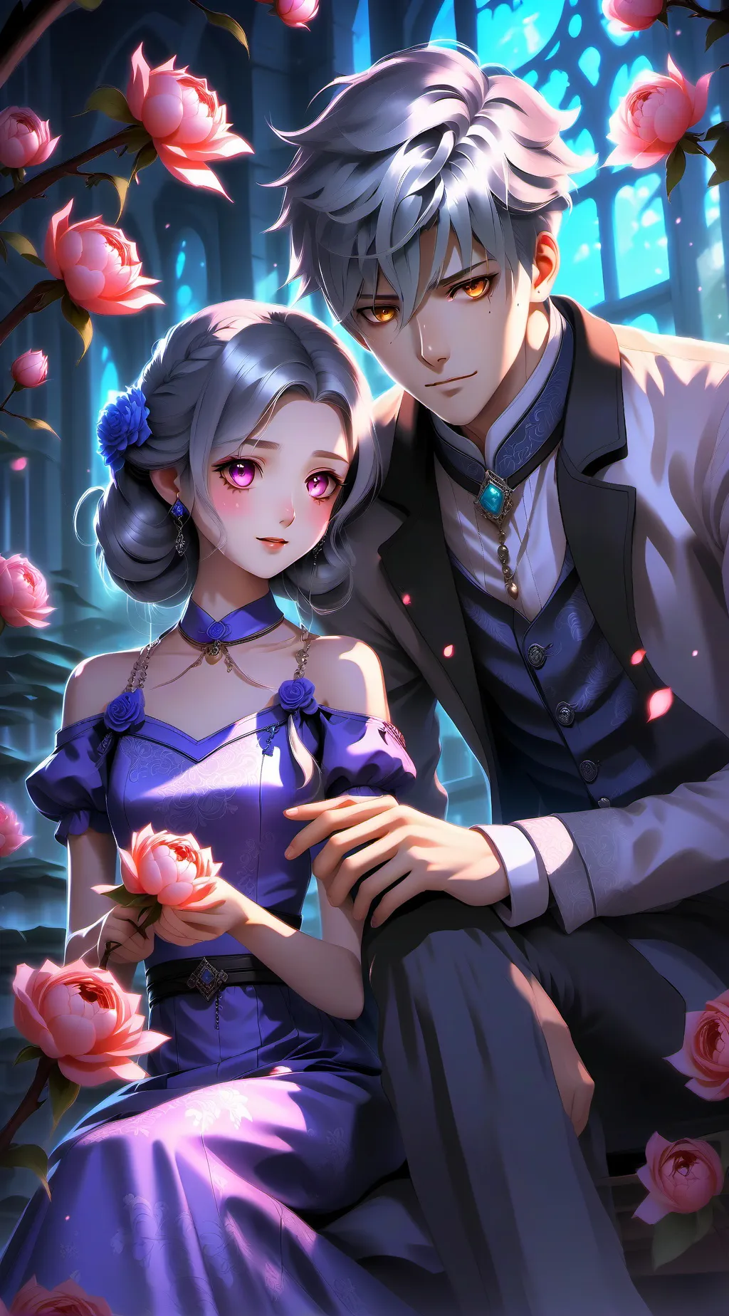 ai character: Elara background