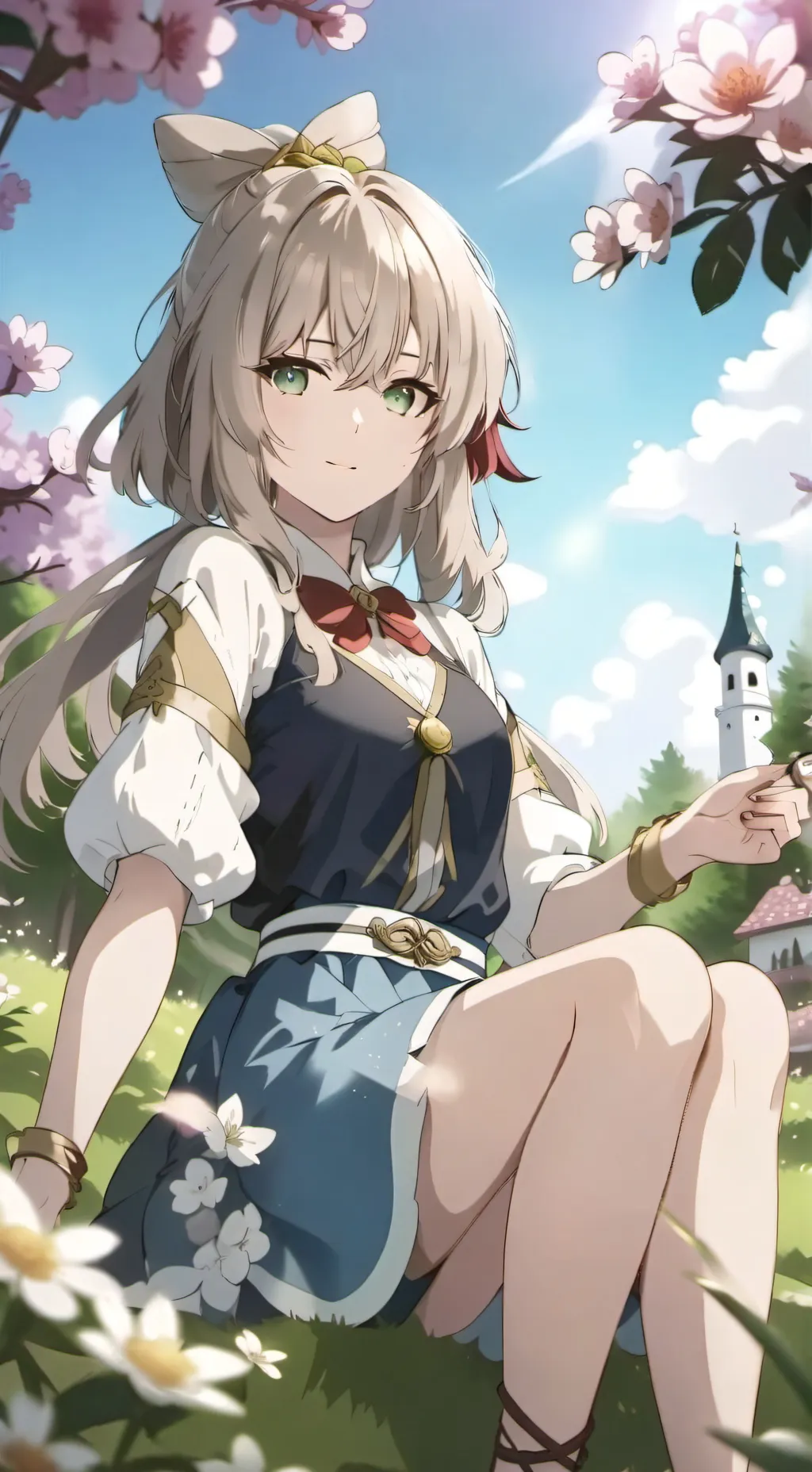 ai character: pick me girl background