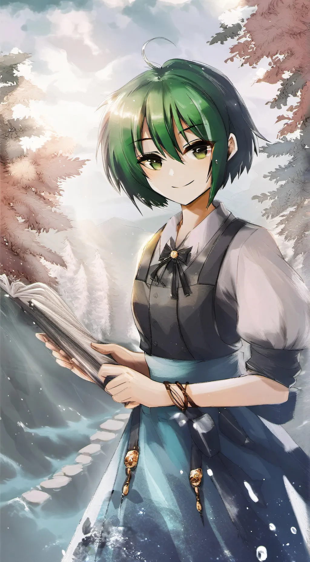 ai character: Helen J  background