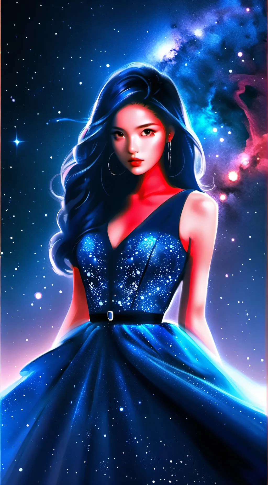 ai character: bella  background