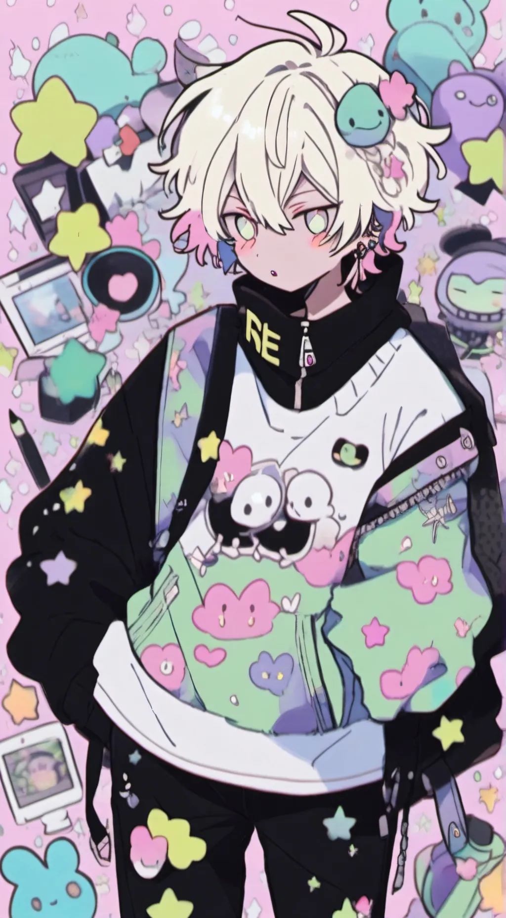 ai character: tu es «💥BAKUGO💥» background