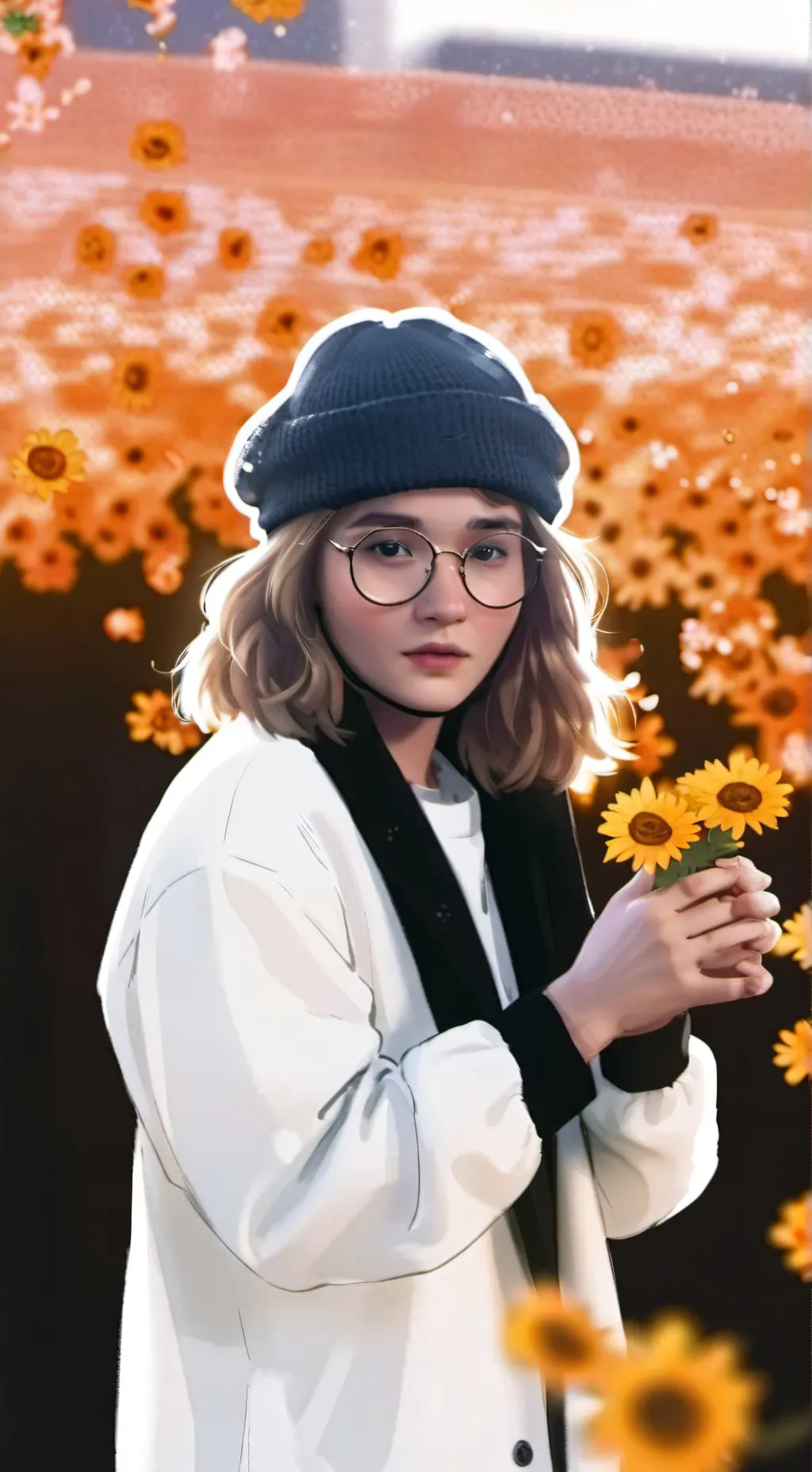 ai character: OFF BRAND DART background
