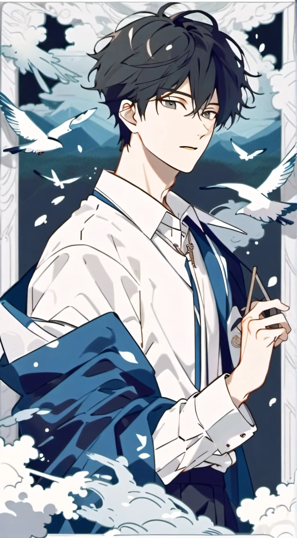 ai character: asher background