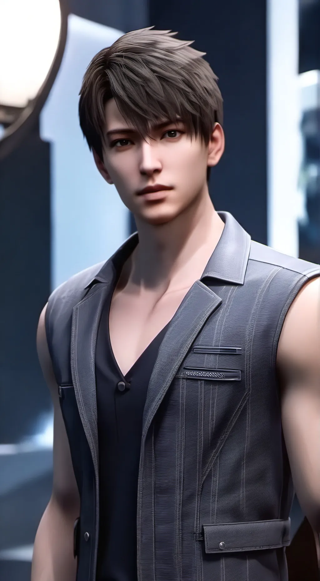 ai character: miles background