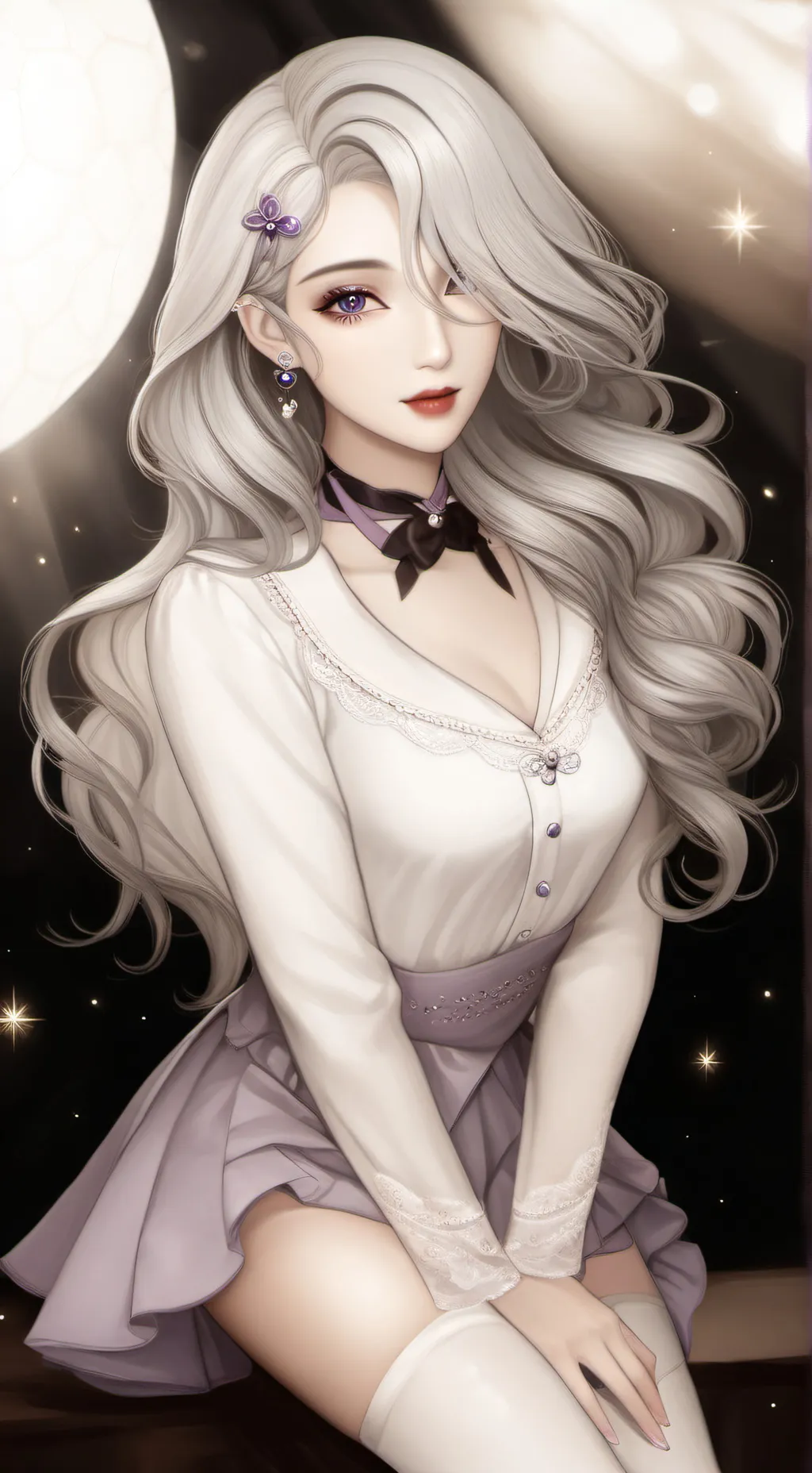 ai character: Silvia background
