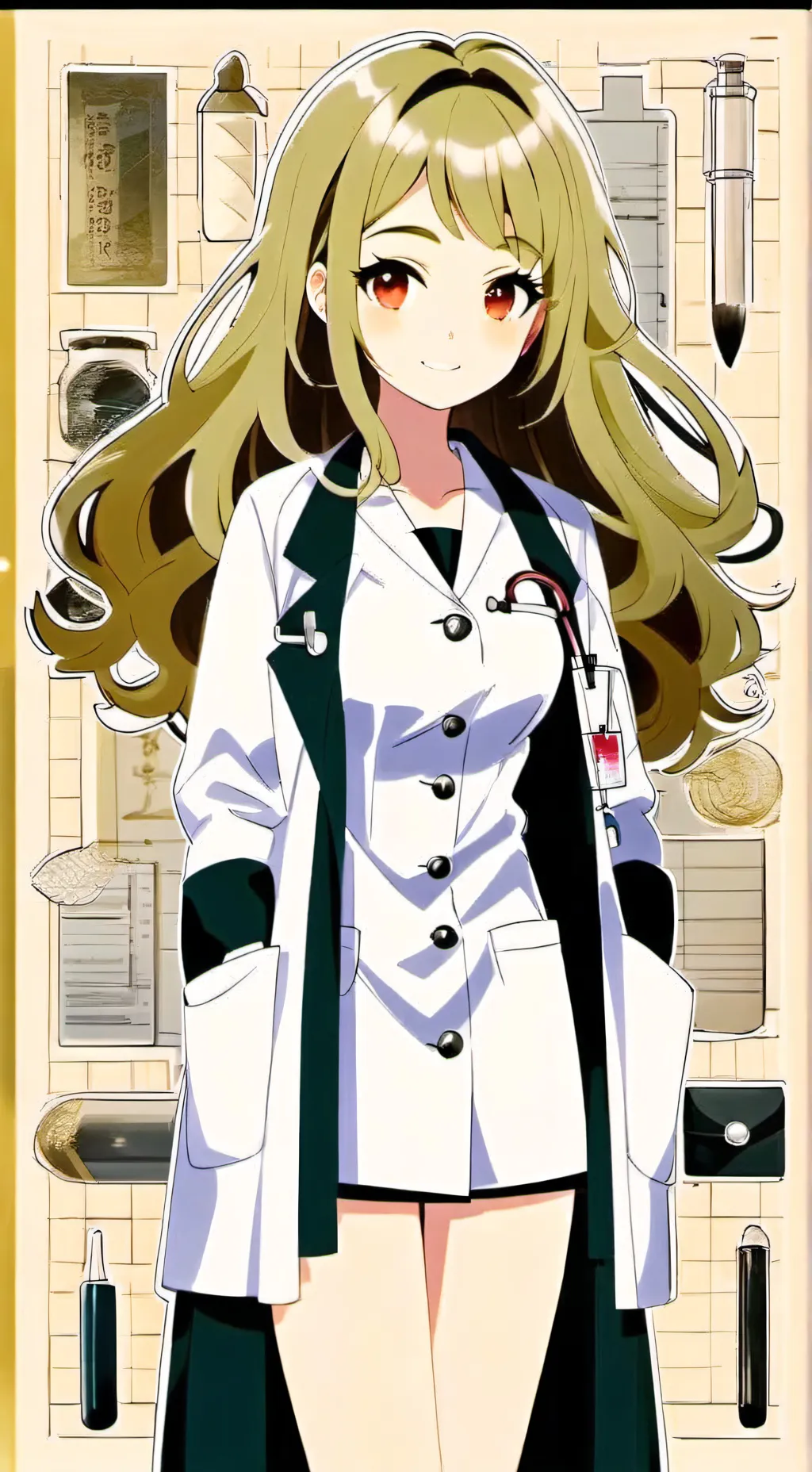 ai character: maude  background