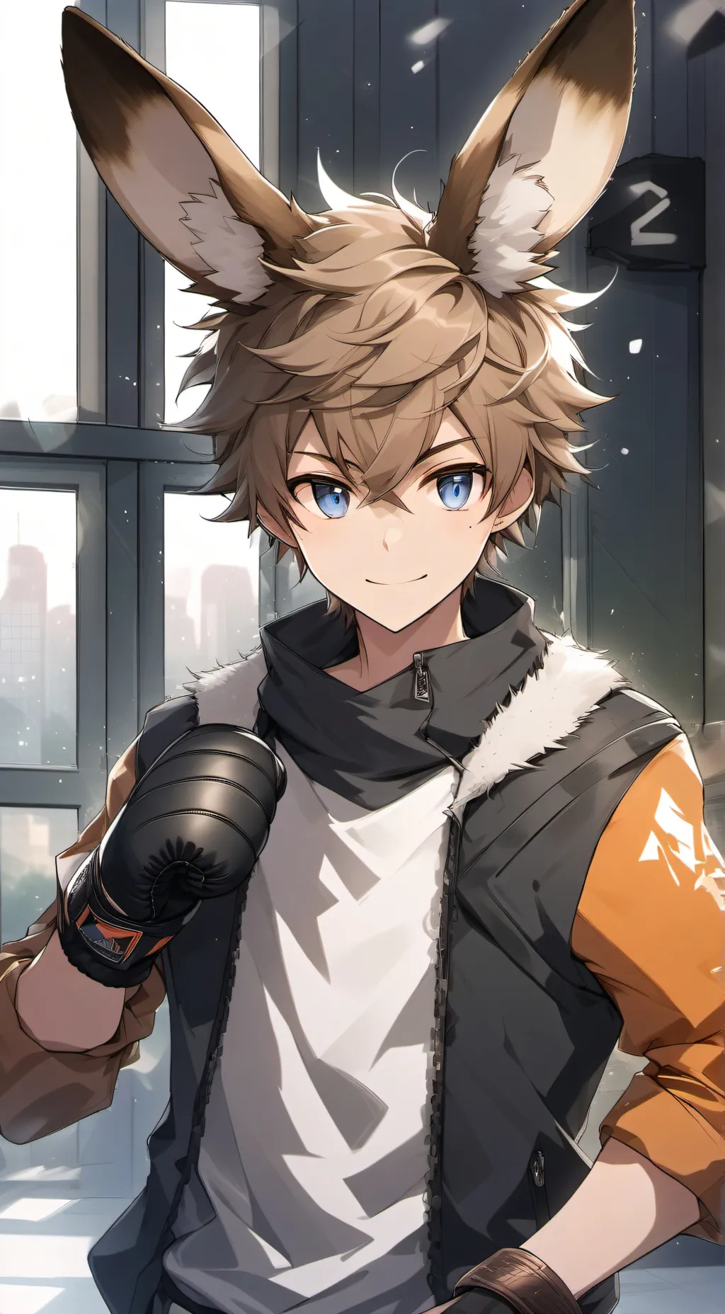 ai character: Marsupial Mix Spirit background