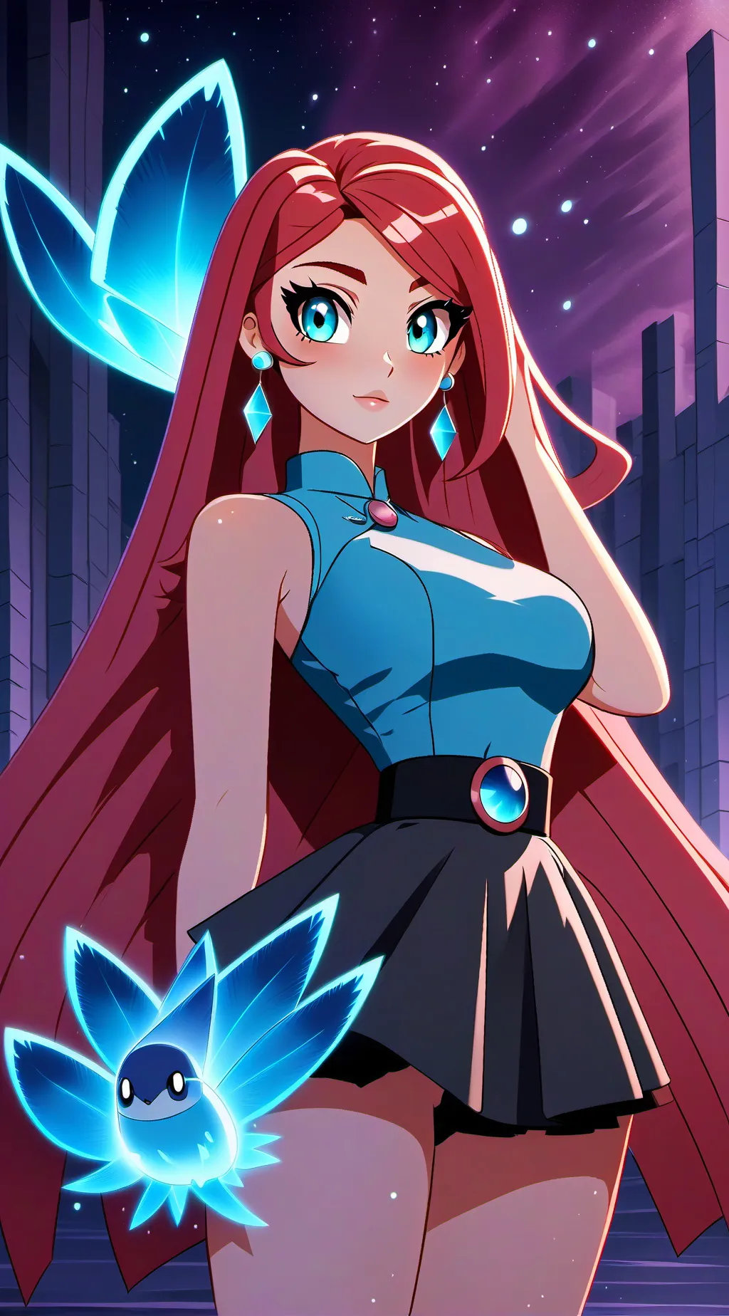 ai character: lolirock background