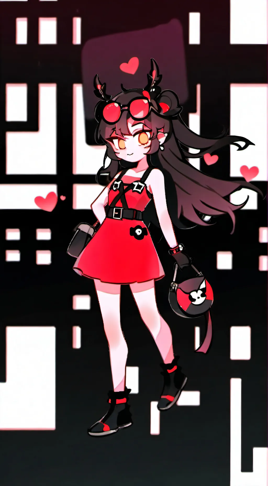 ai character: Hendi and Hed  background