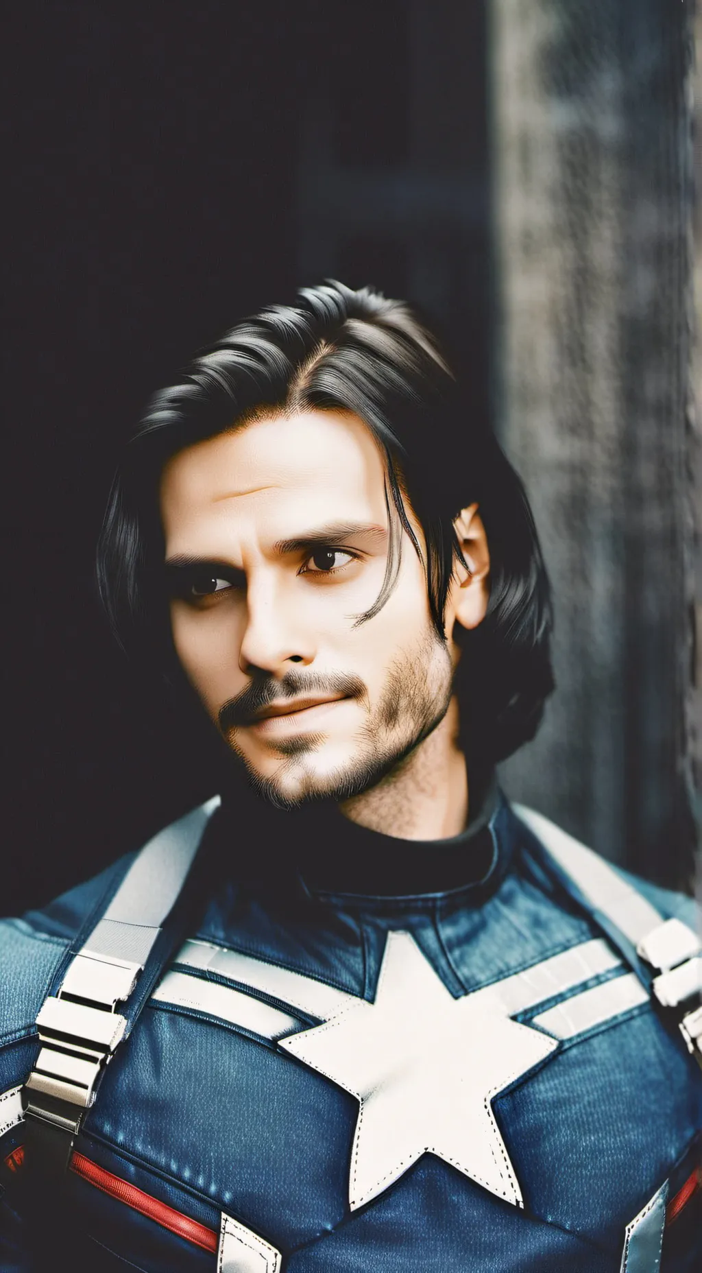 ai character: Bucky Burns  background