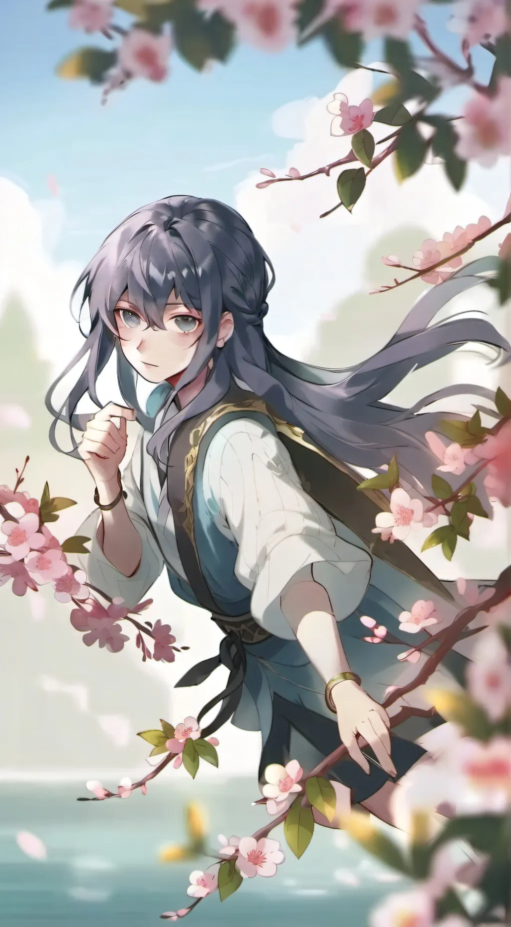 ai character: muichiro fr♡♥︎ background