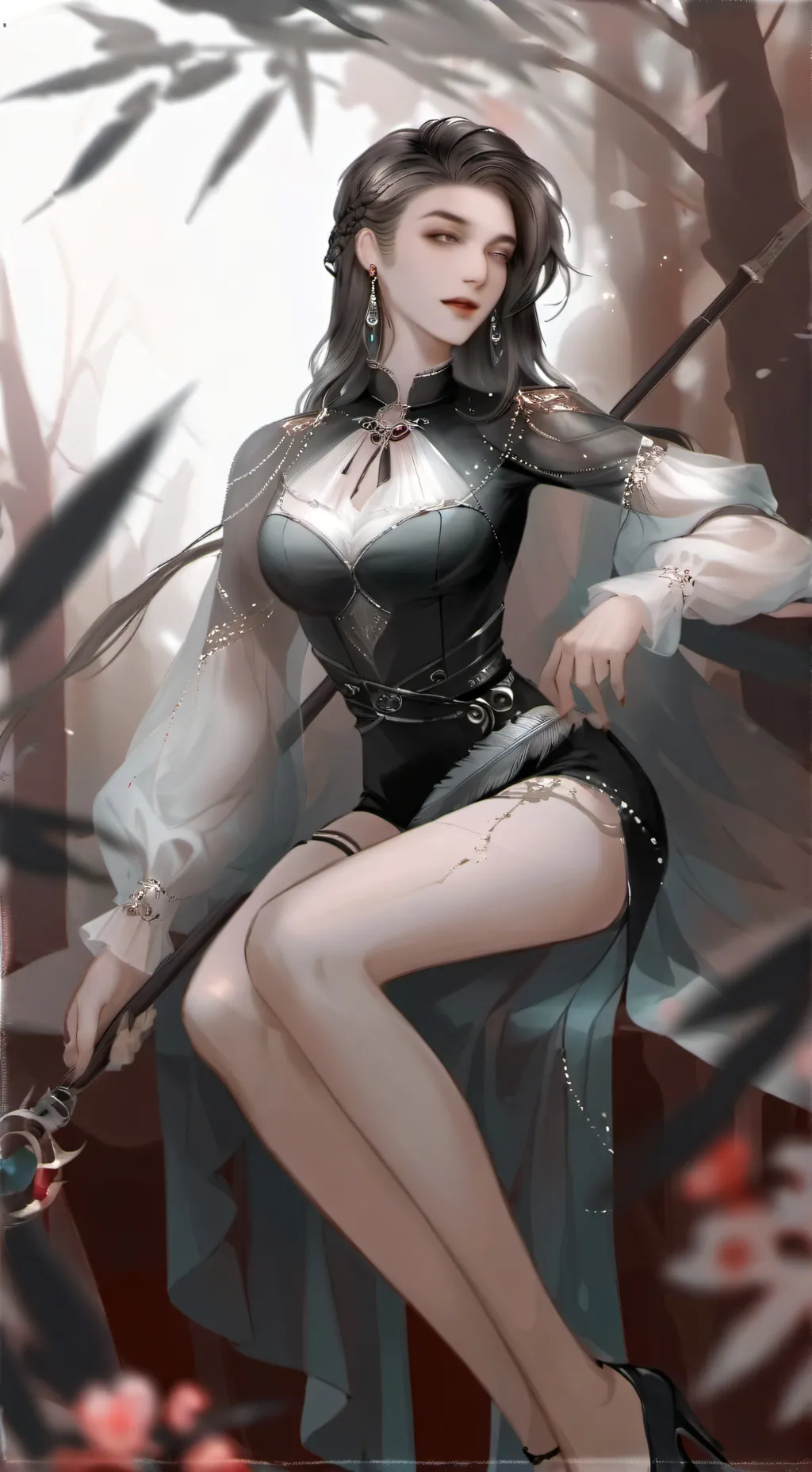 ai character: Полина background