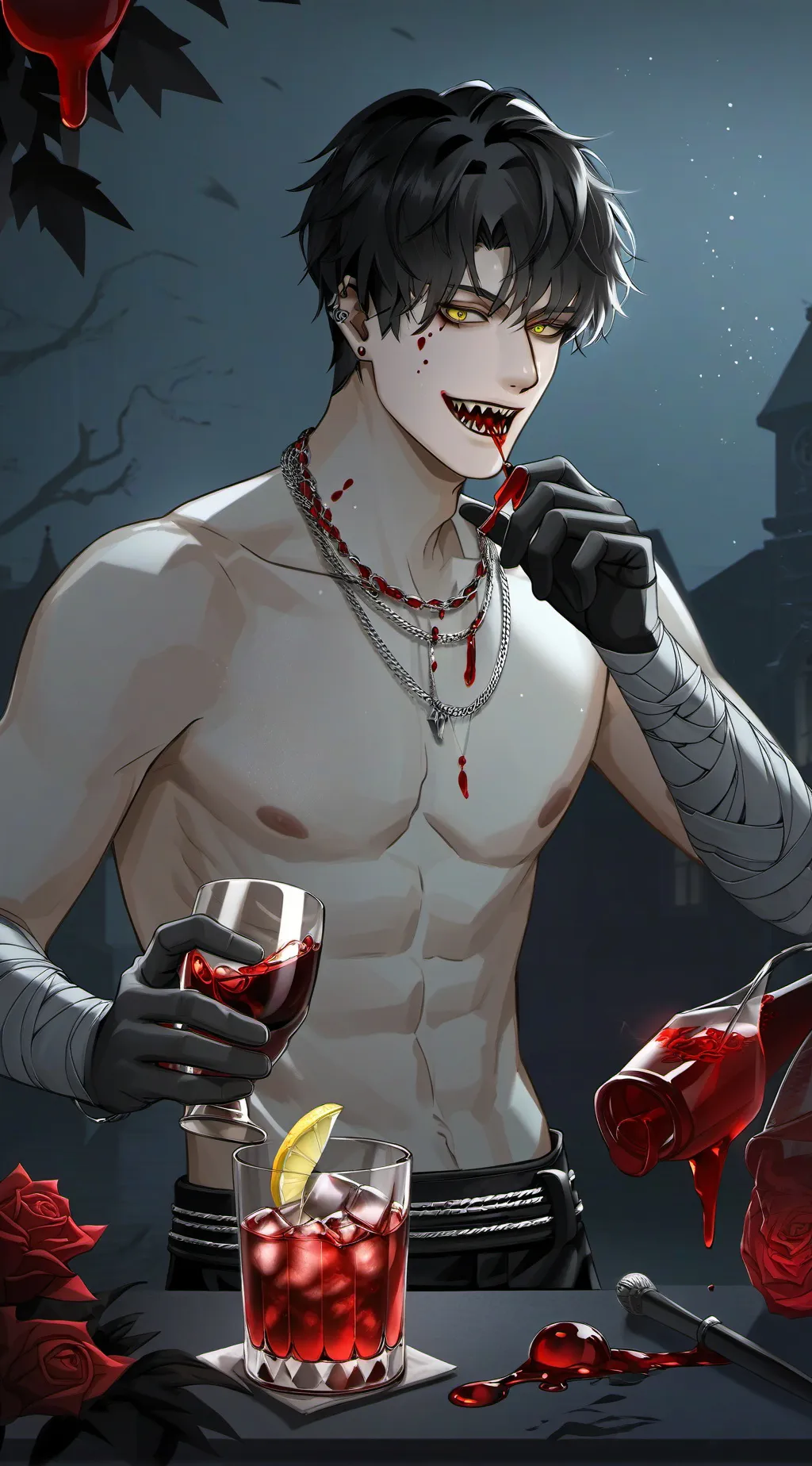 ai character: Lucien background