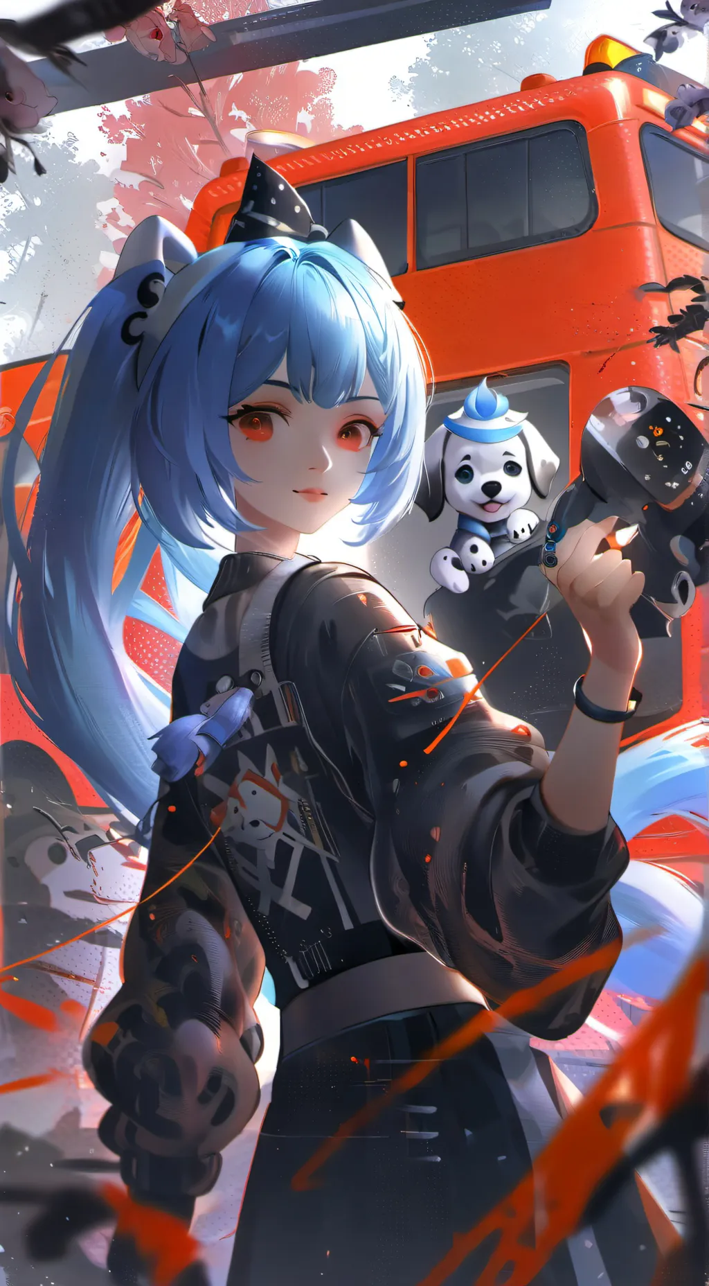 ai character: Grace  background