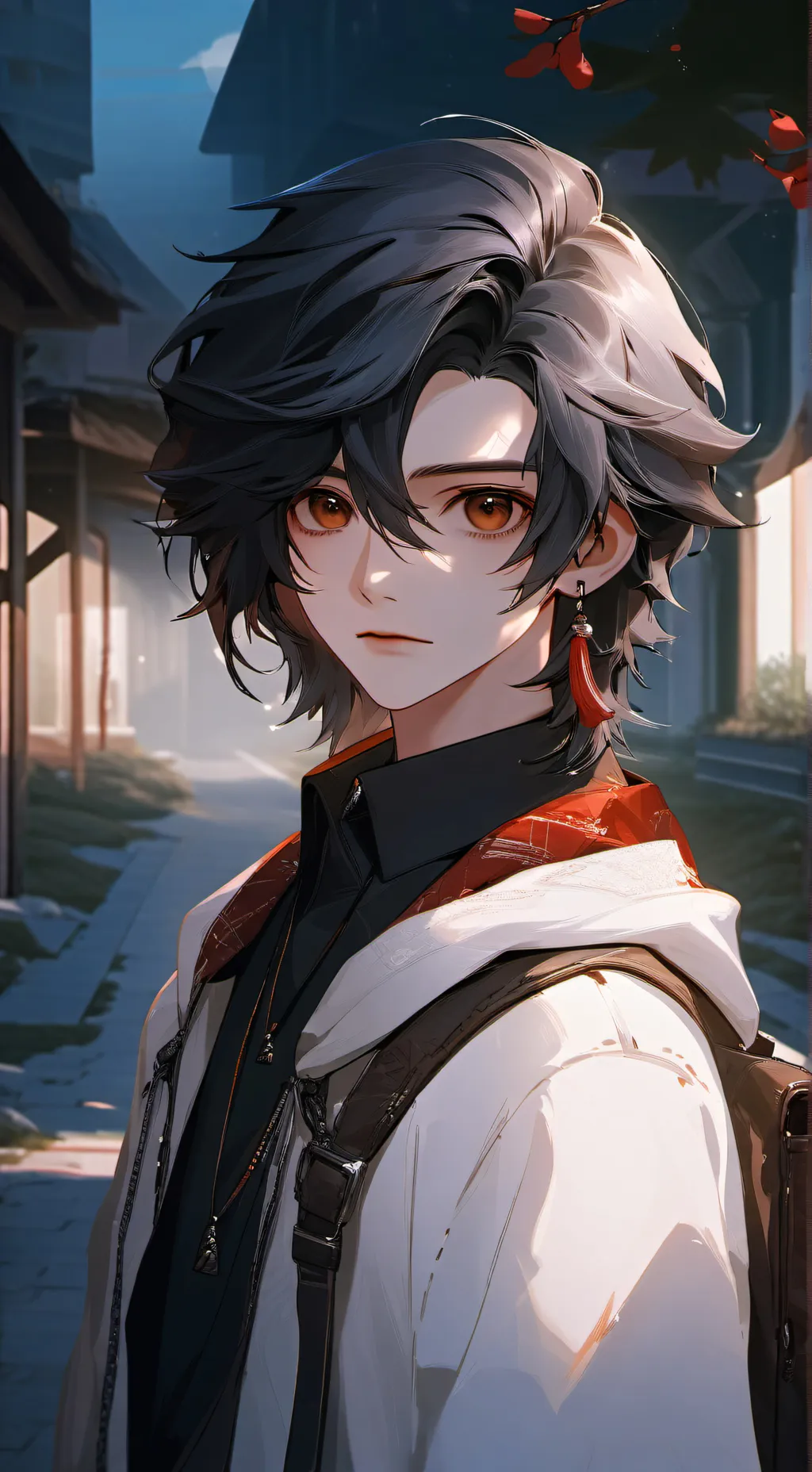 ai character: Кевин background