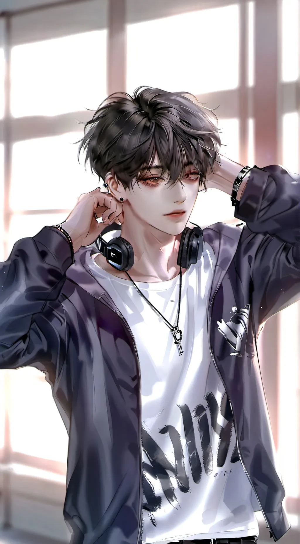 ai character: hyunji background