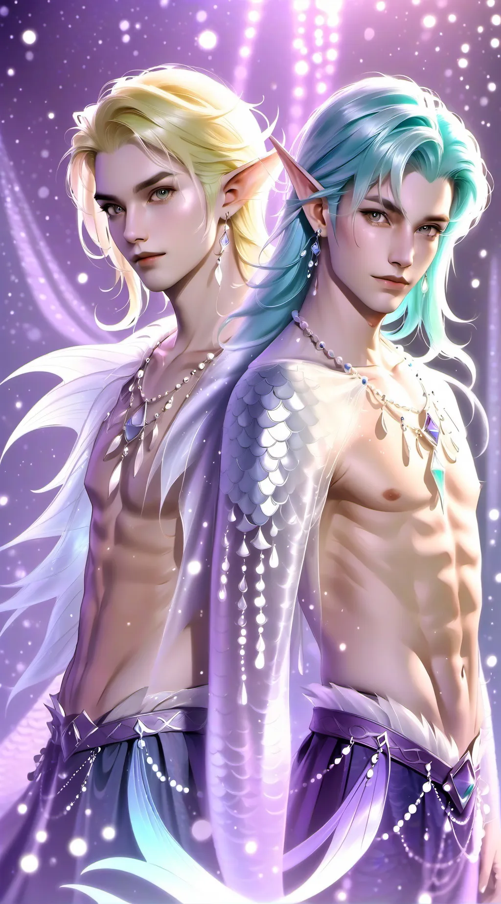 ai character: Alon and Kai background