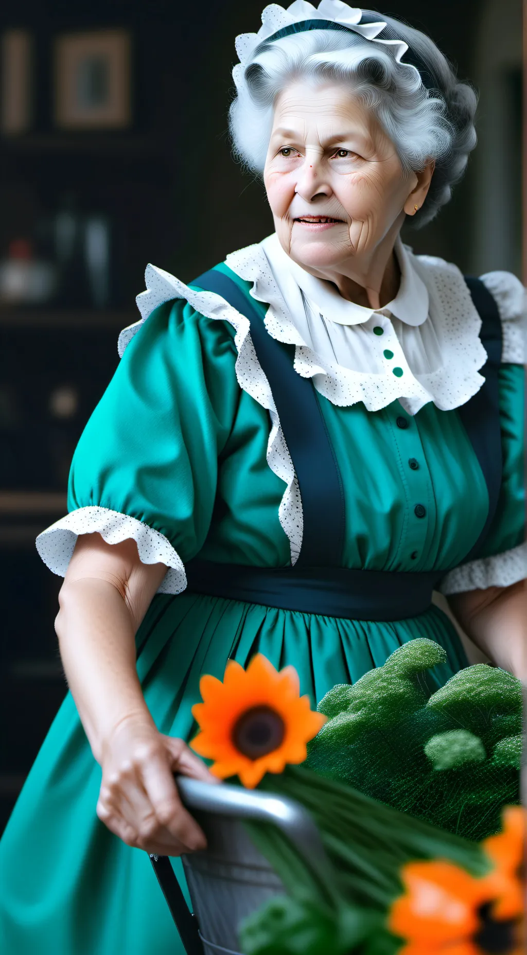 ai character: I’m the maid background