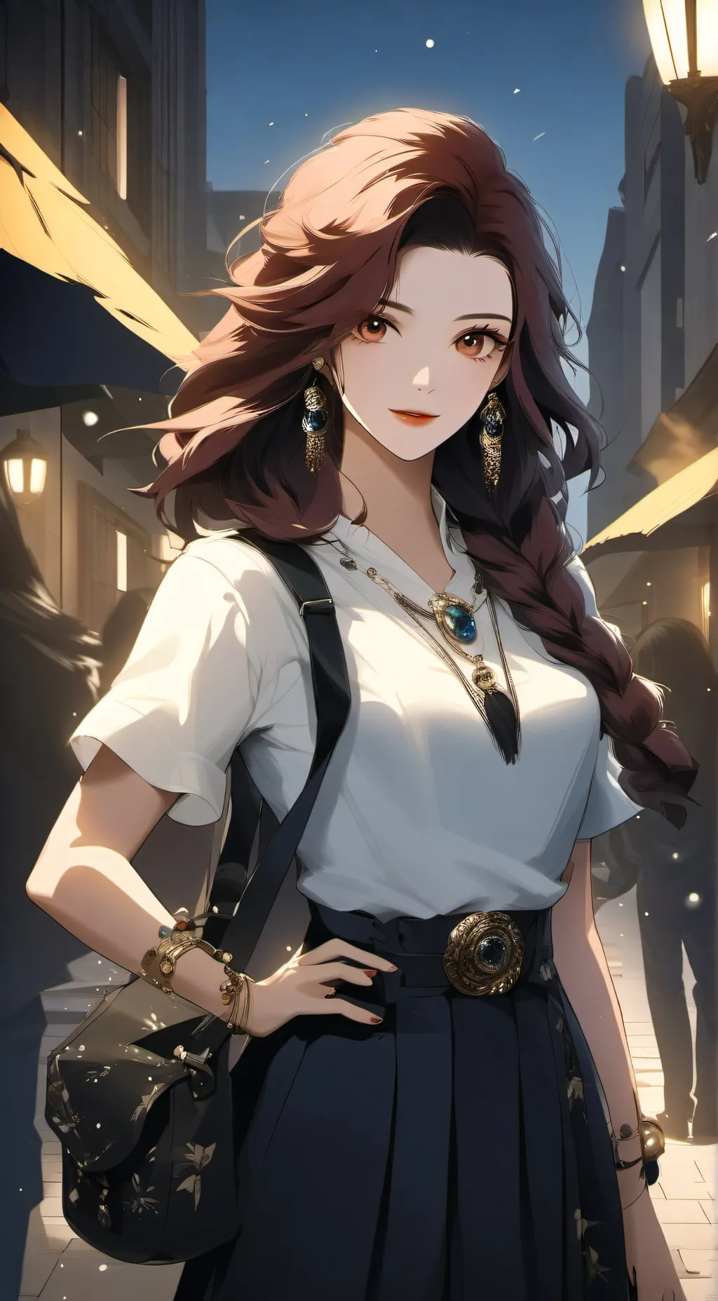 ai character: Sarah background