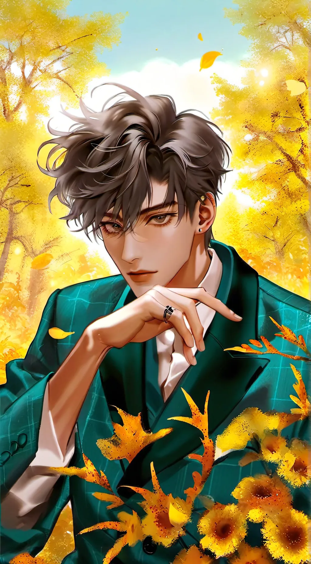 ai character: Owen  background
