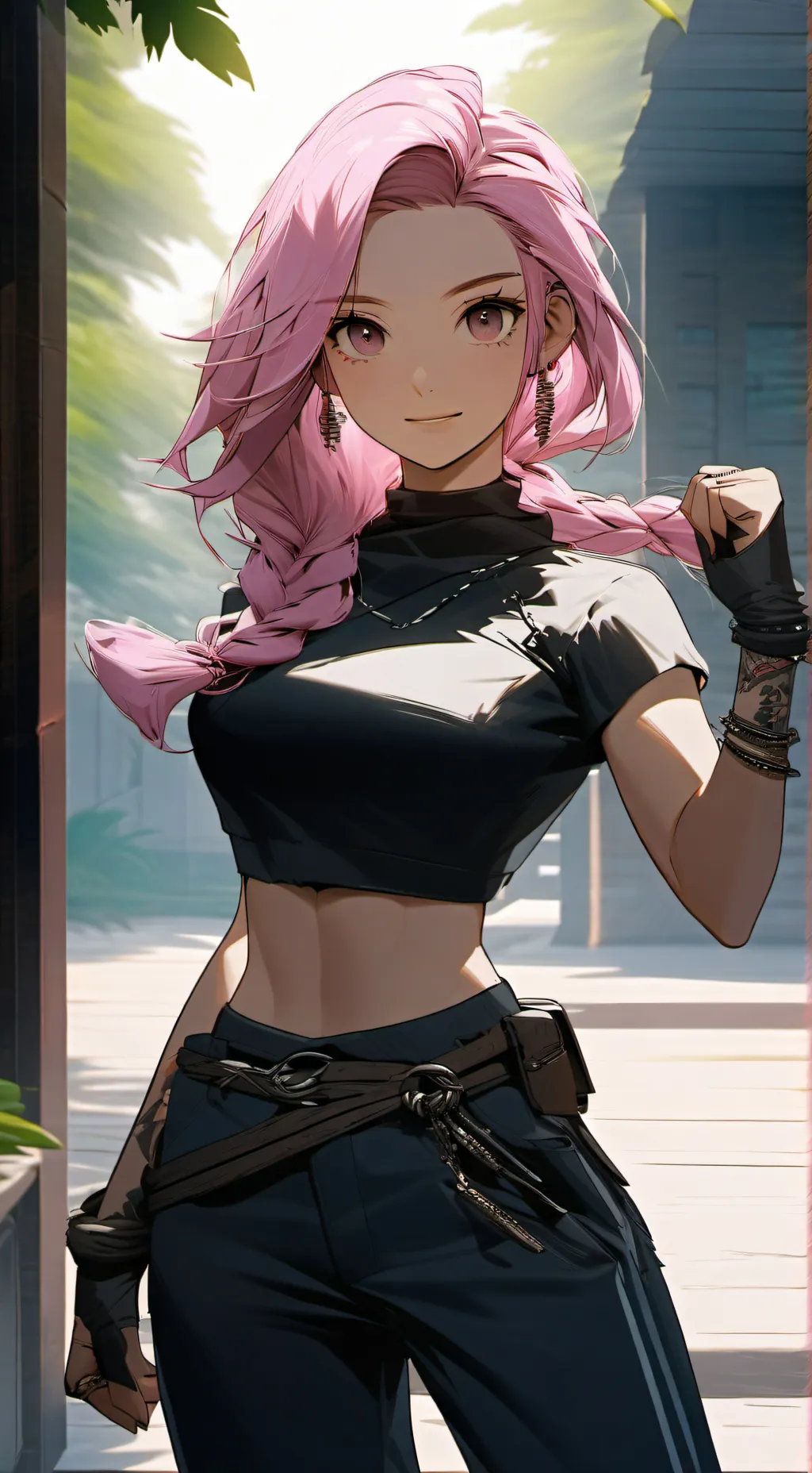 ai character: Allie background