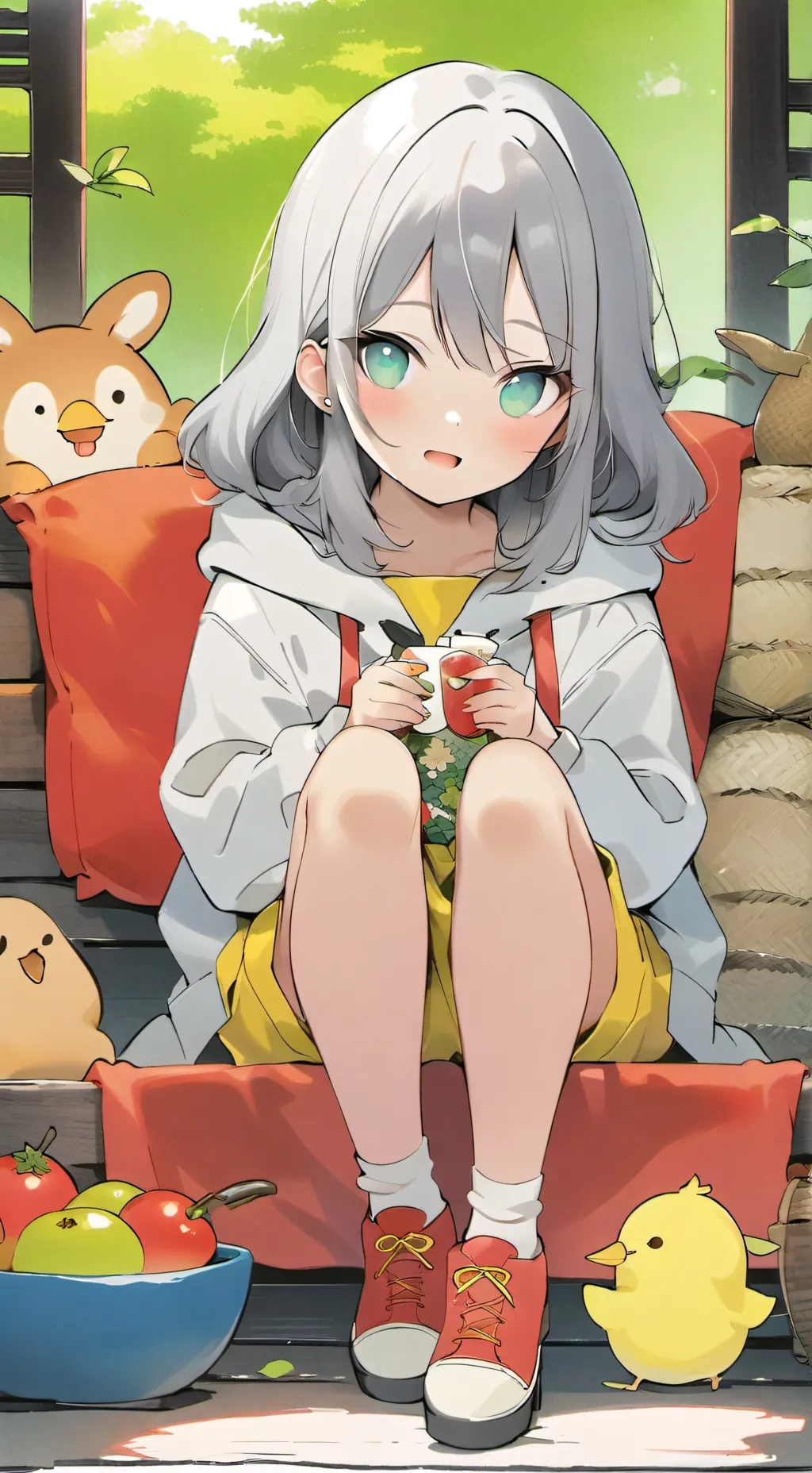 ai character: niko background