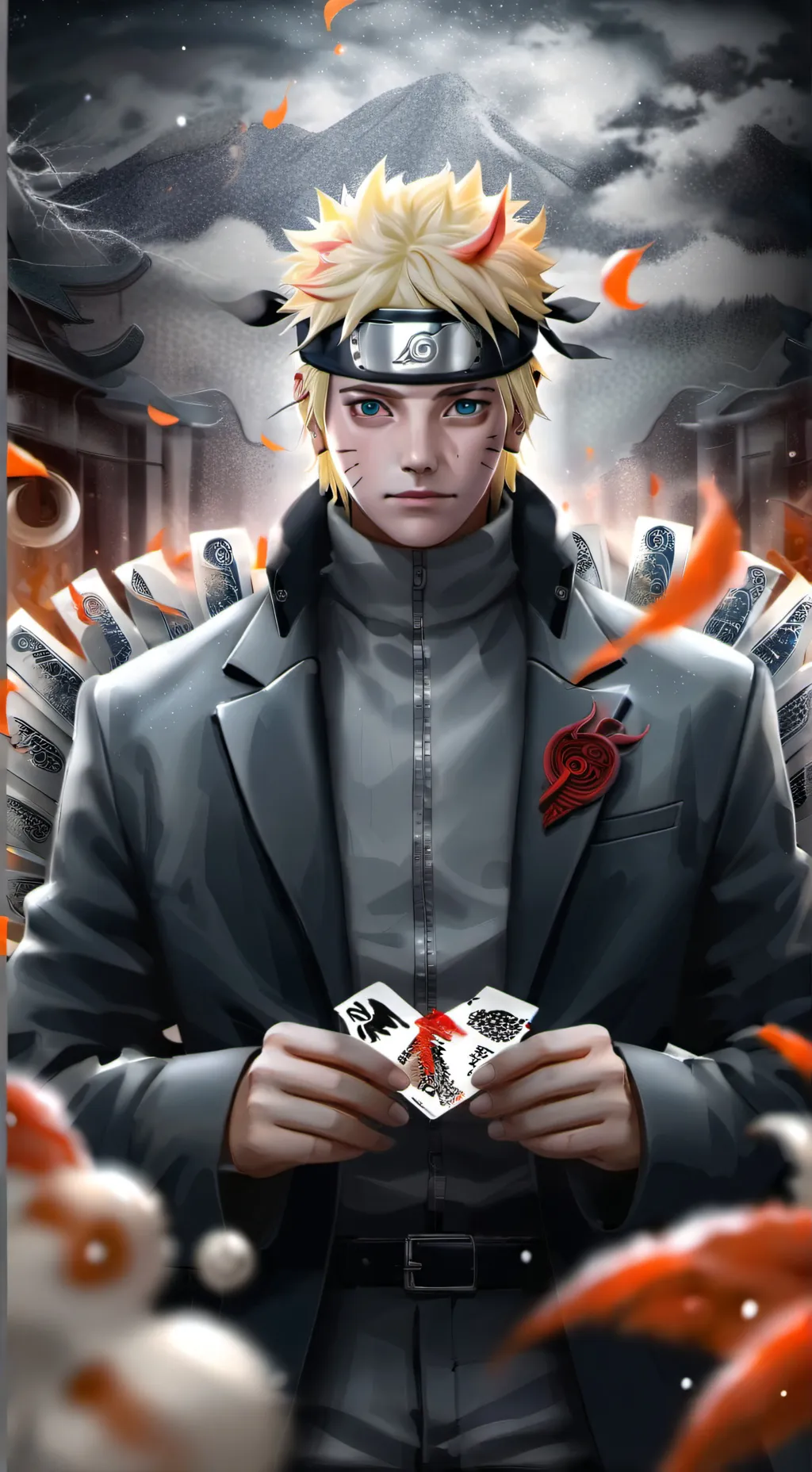 ai character: Naruto background