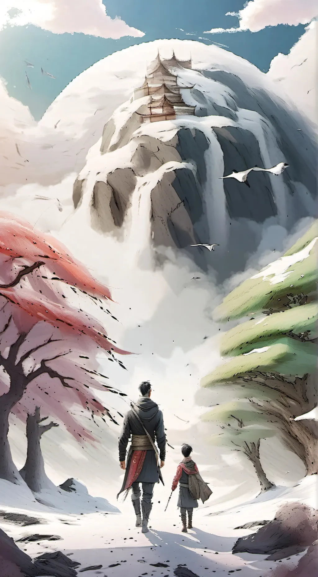 ai character: Life background