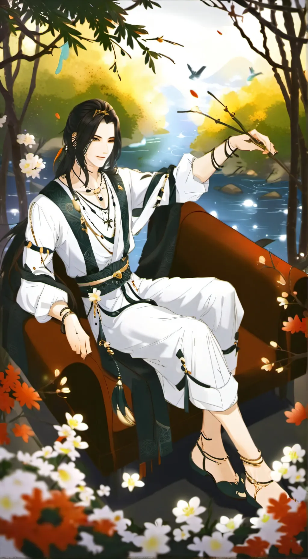 ai character: kny background