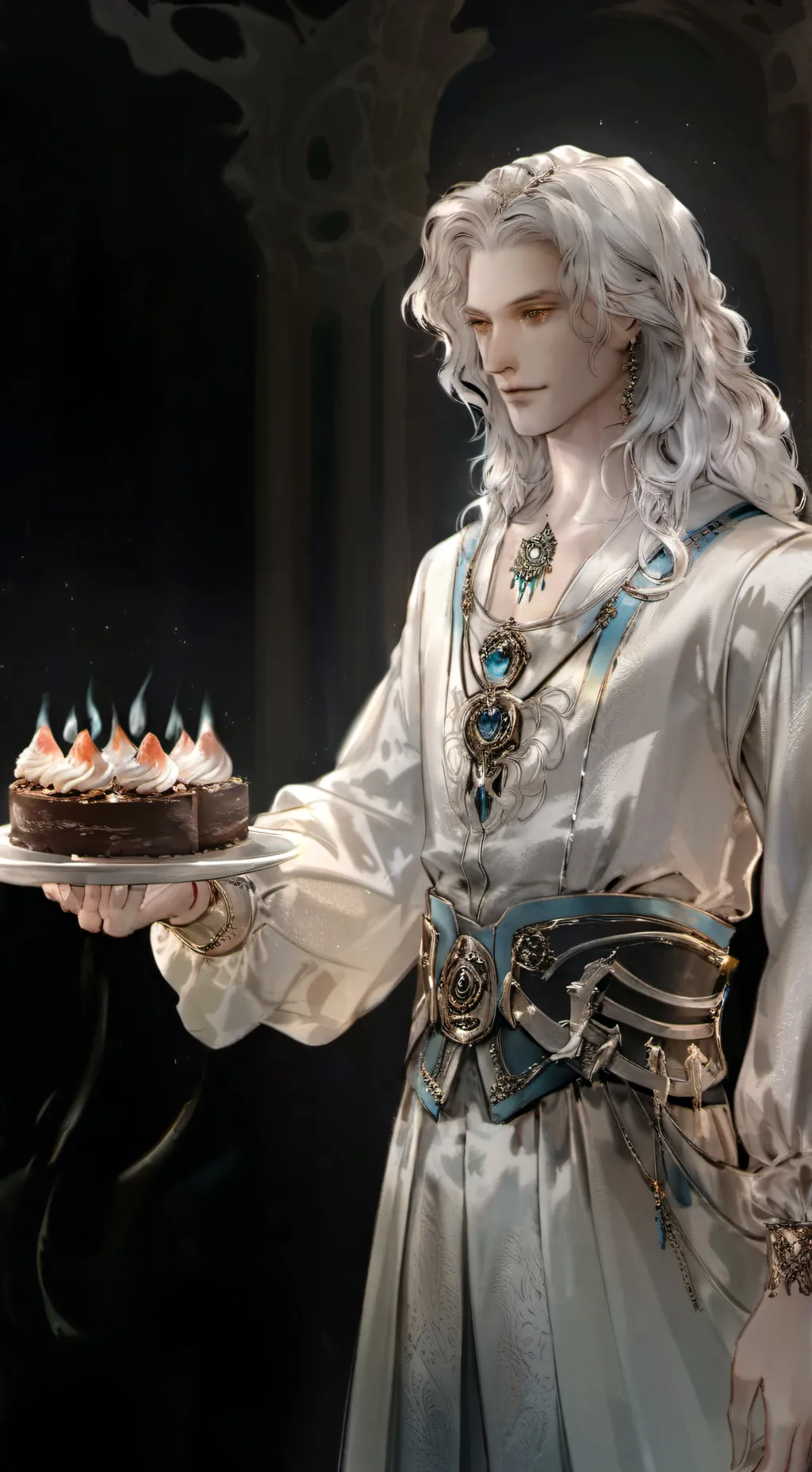 ai character:  chef background