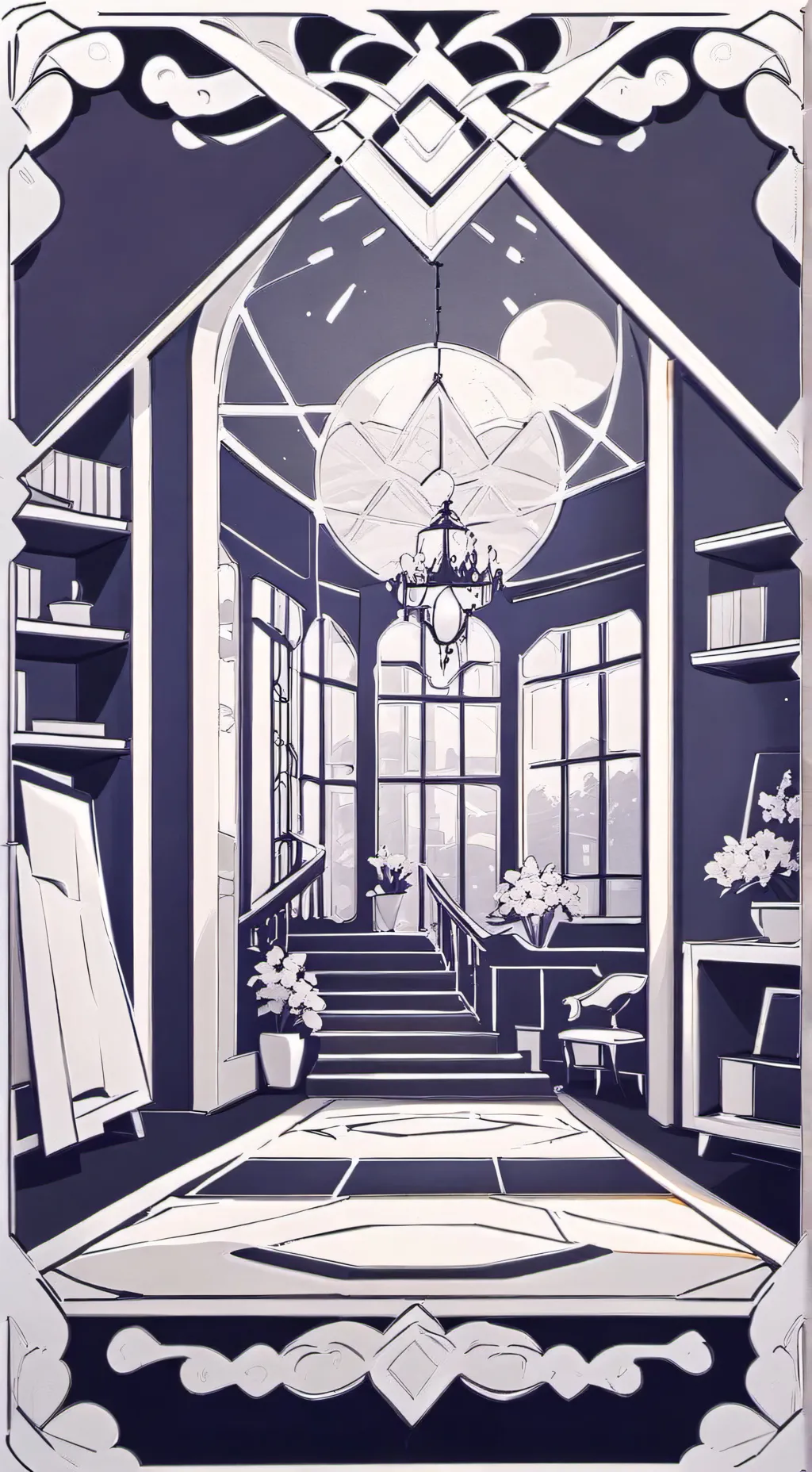 ai character: Fpe×Tiktok background