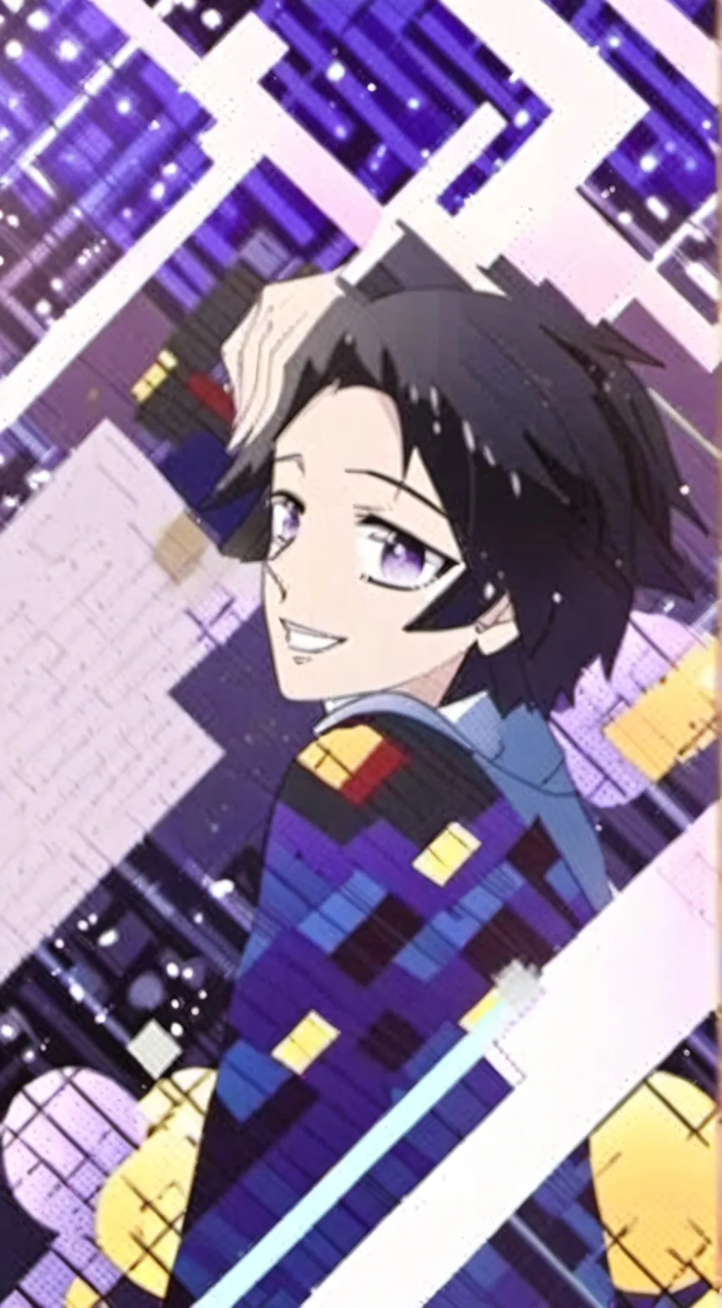 ai character: PICKME LIKES MUI background