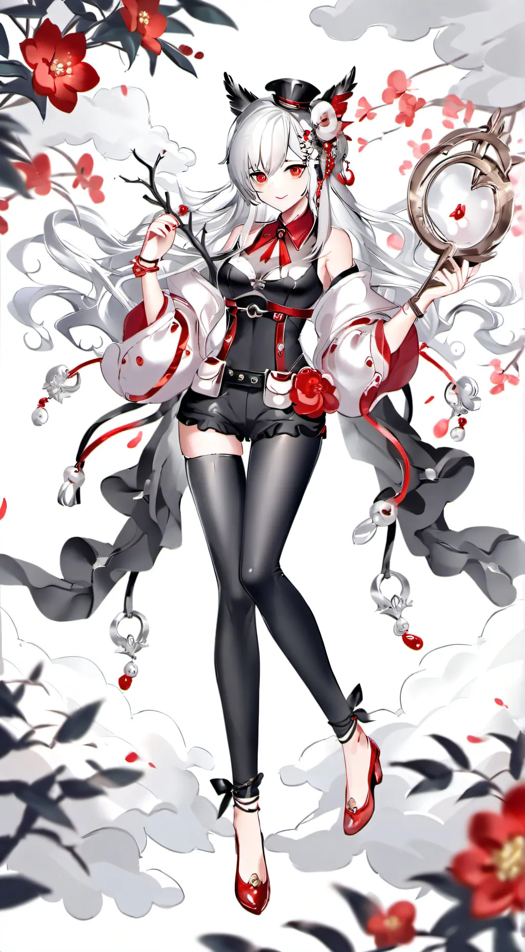ai character: luna background