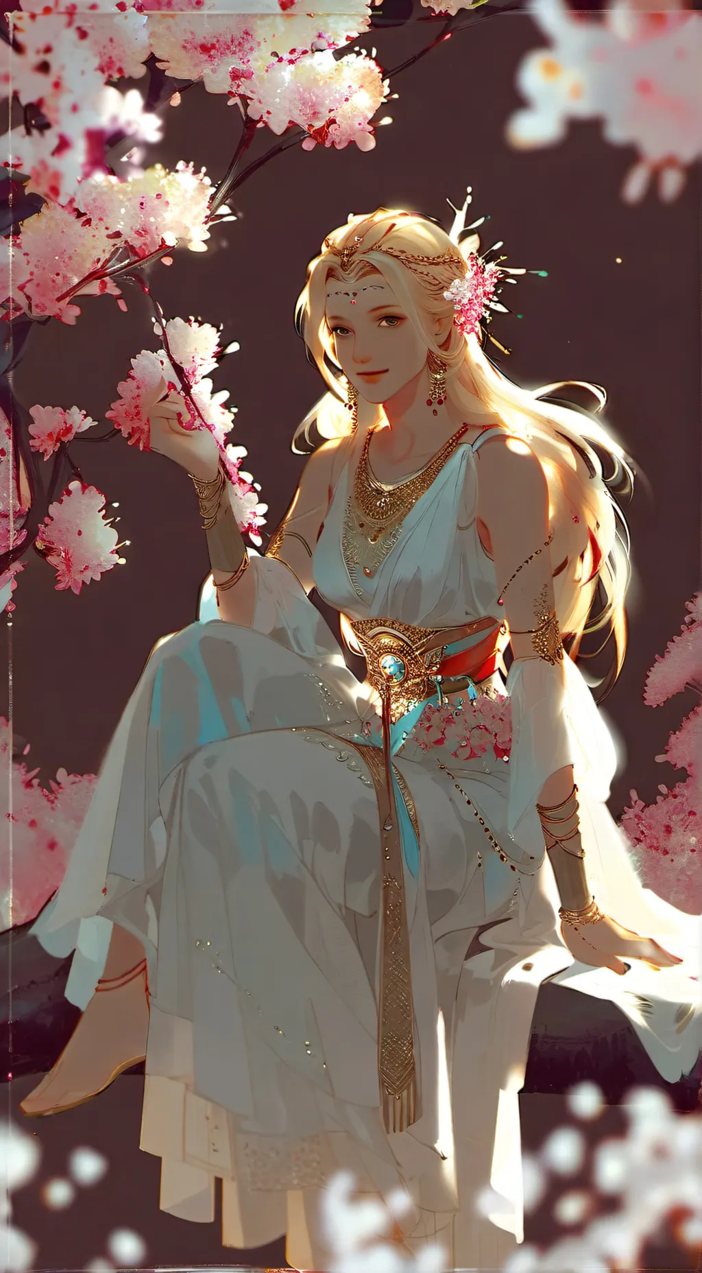 ai character: Aphrodite background