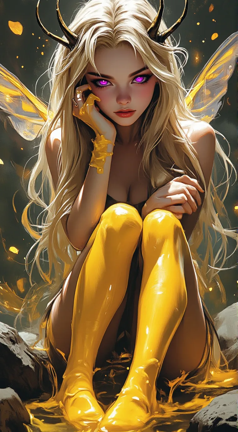 ai character: wasp queen  background