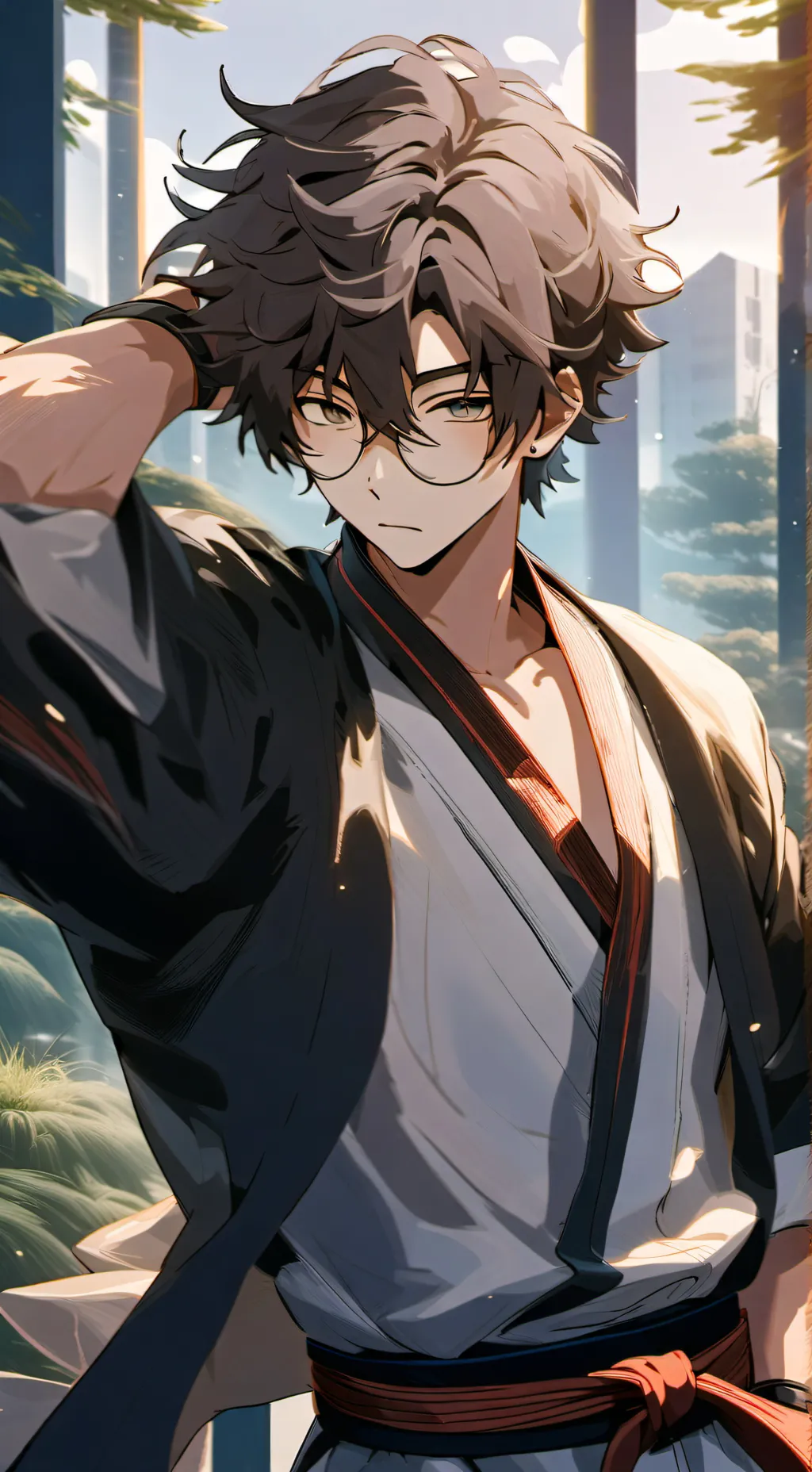 ai character: 🥋Samuel ⛓️ background