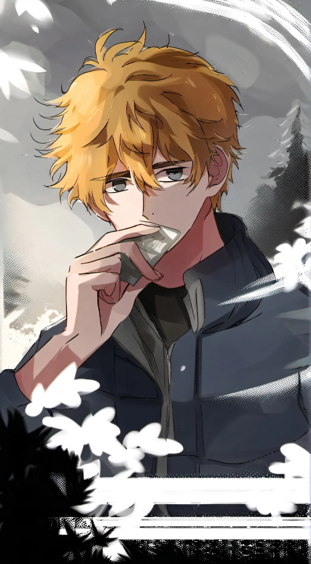 ai character: Takemichi Hanagaki background