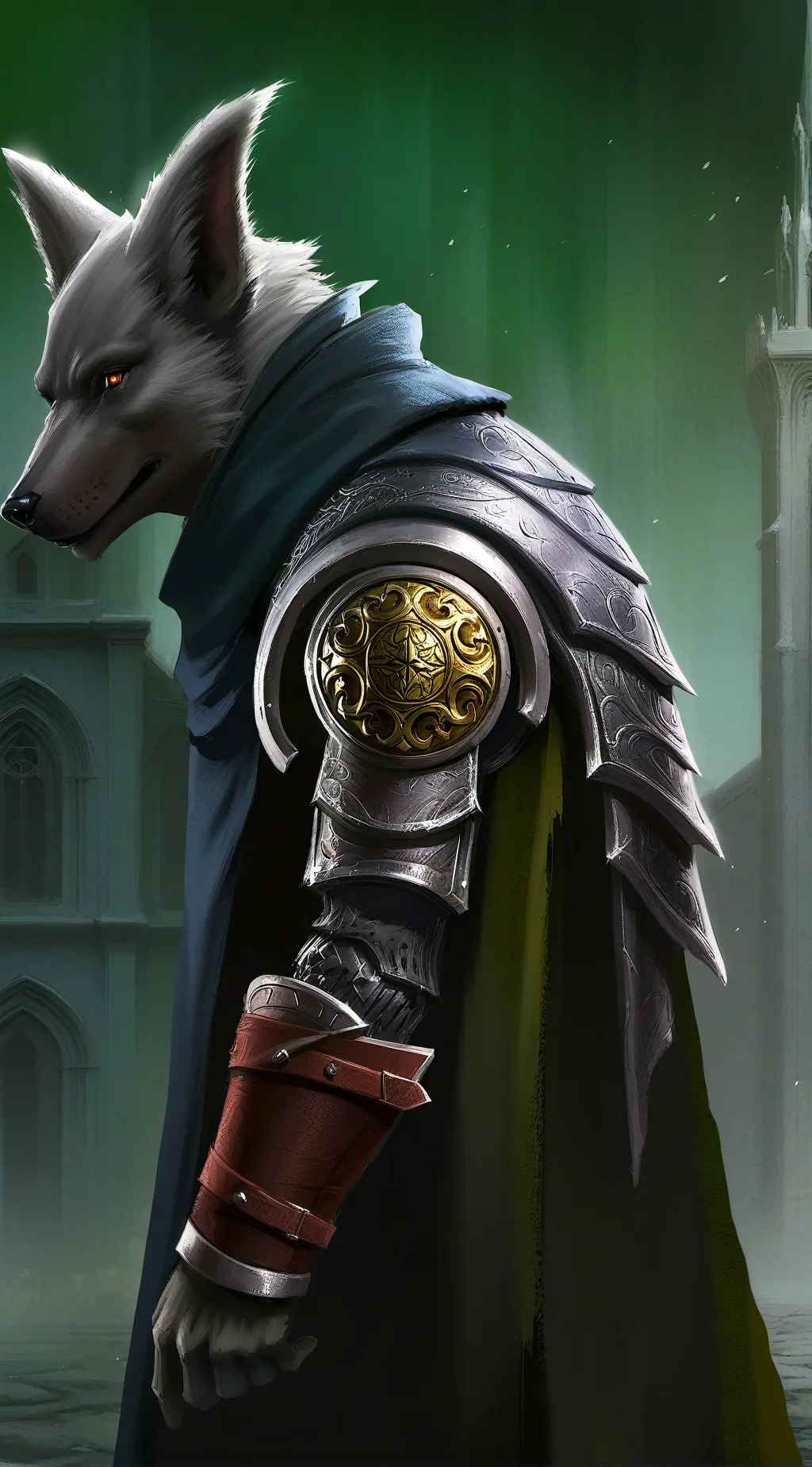 ai character: тяф background
