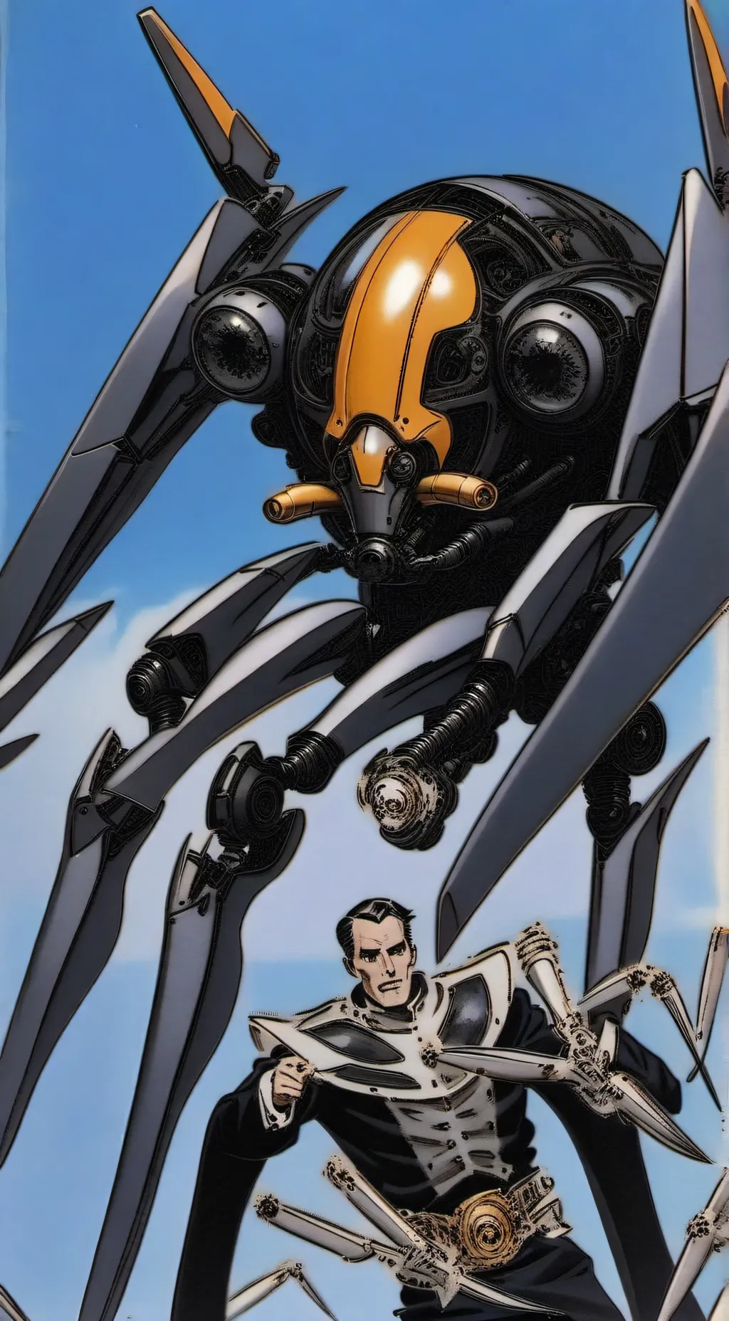 ai character: Murder drones IRL background