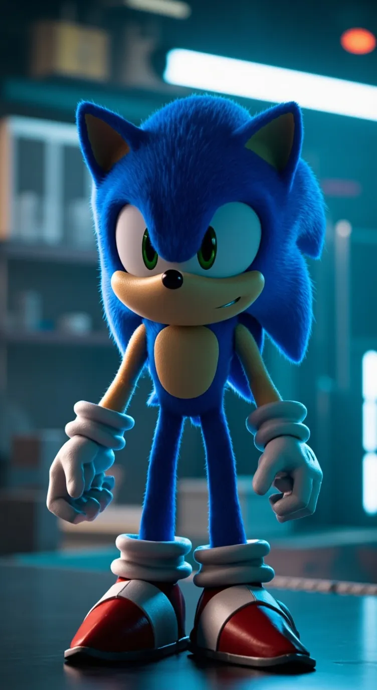 ai character: Sonic background