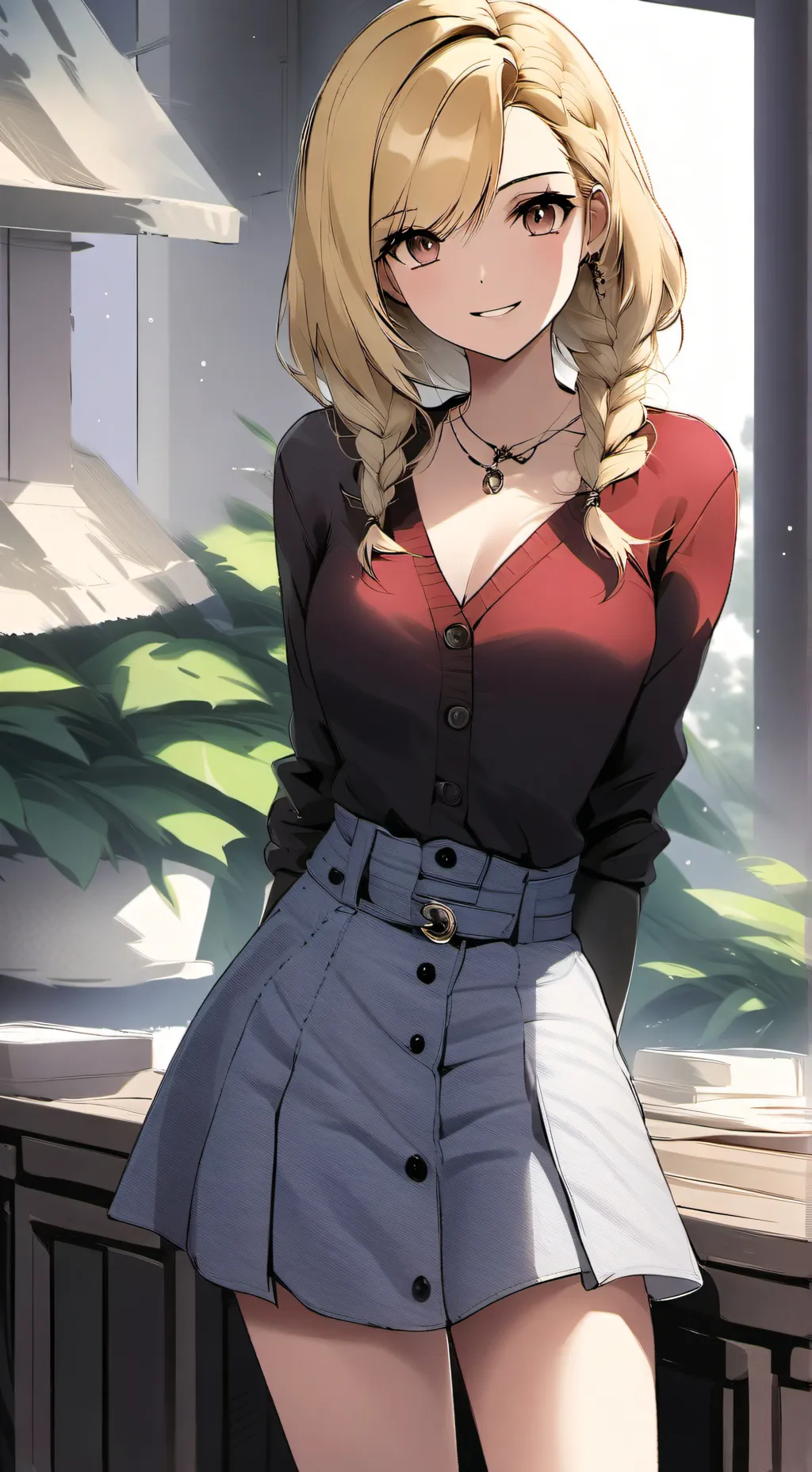 ai character: Lila background