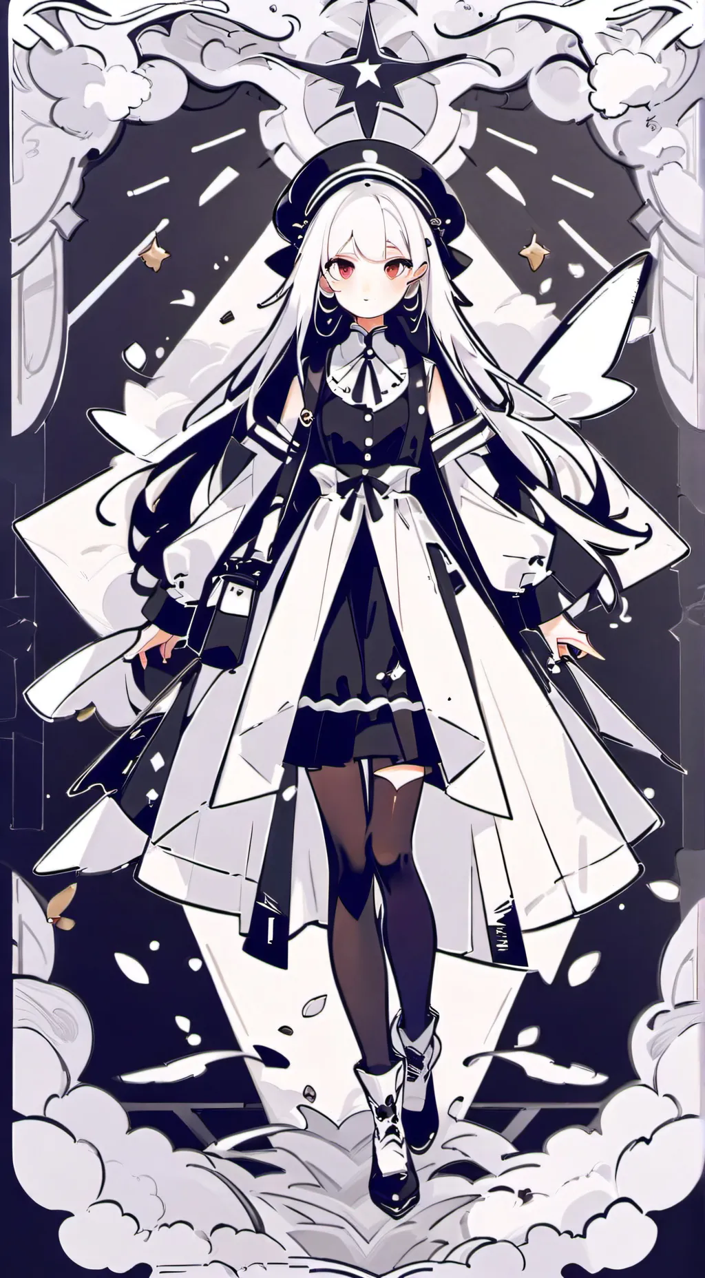 ai character: mikela  background
