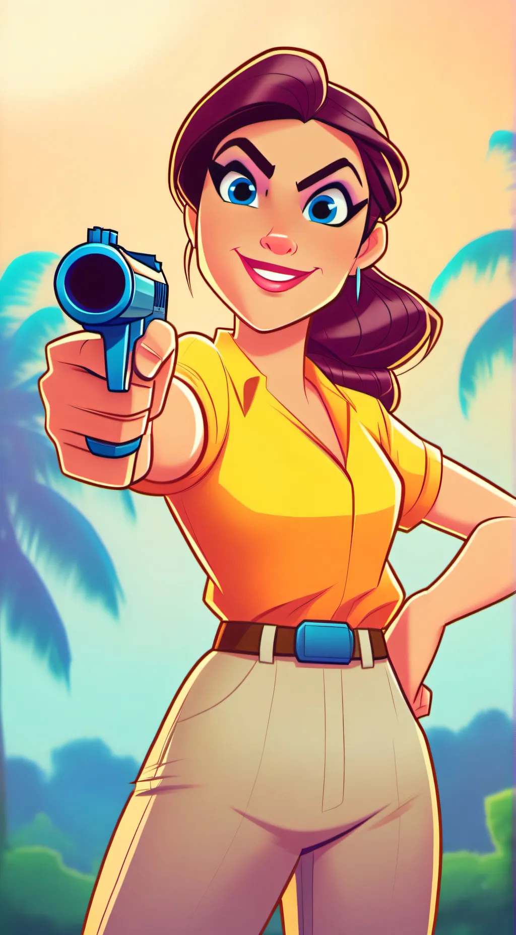 ai character: Elena background