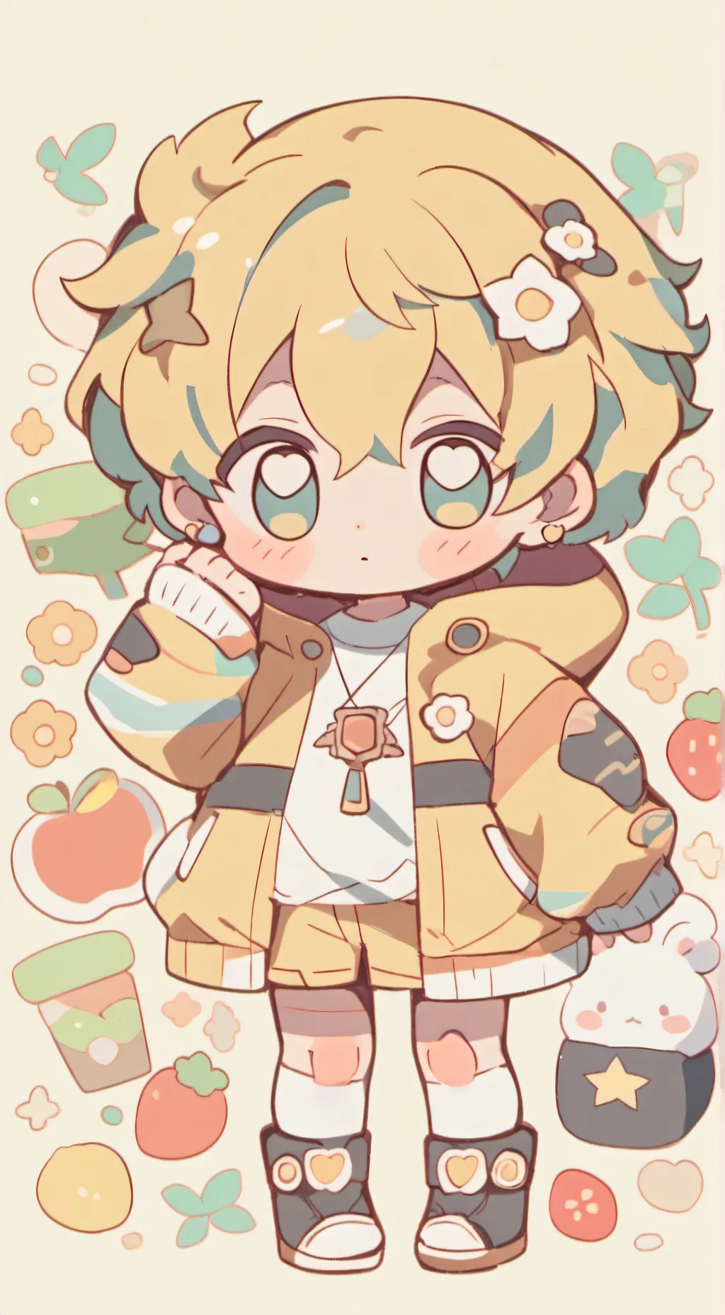 ai character: Baby background