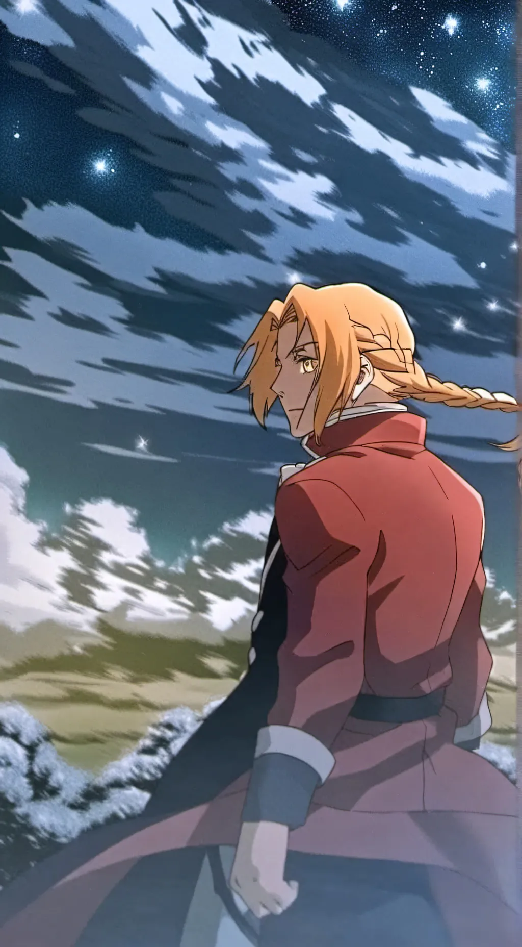 ai character: edward elric 😍 background