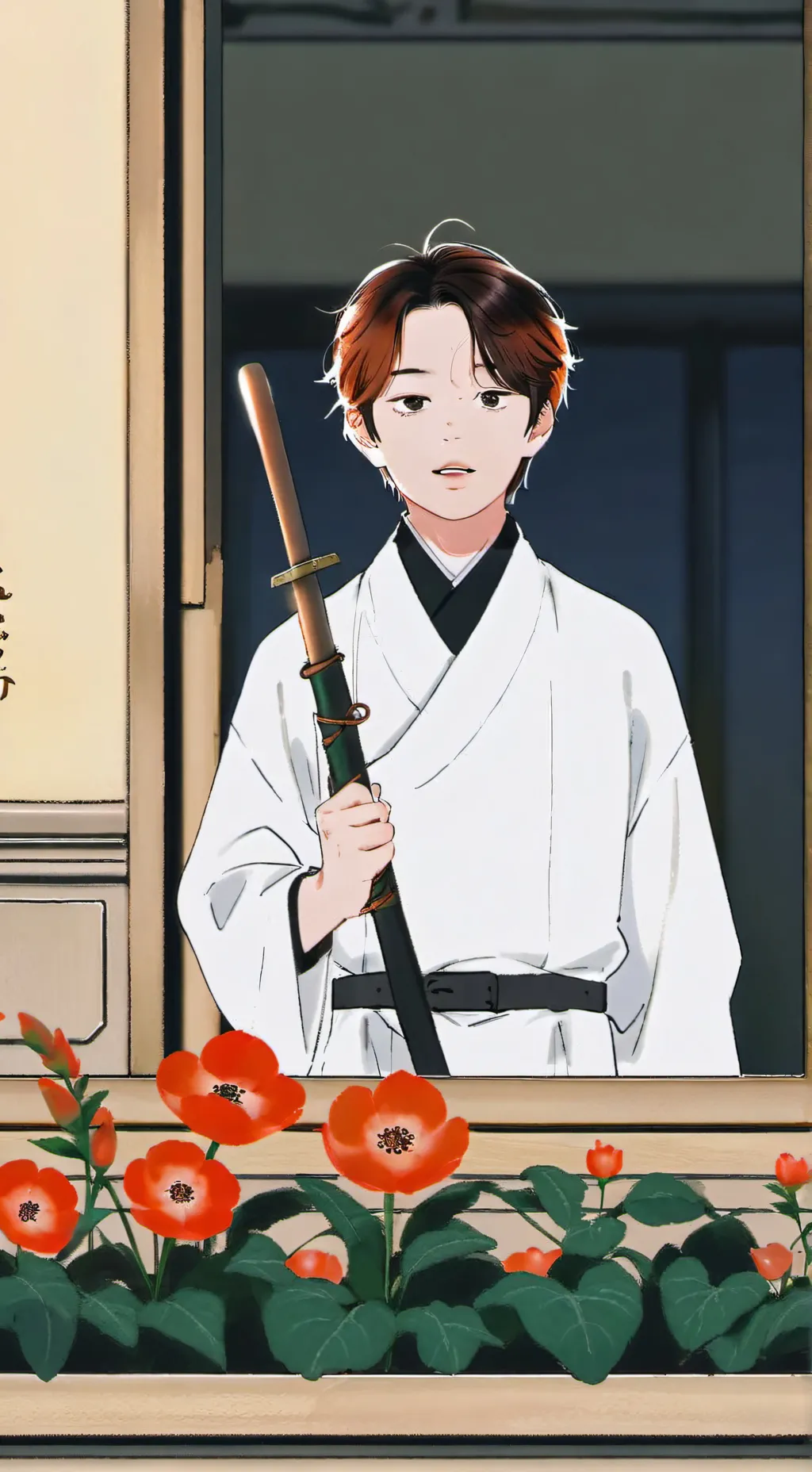 ai character: Lee Know 🔥 background