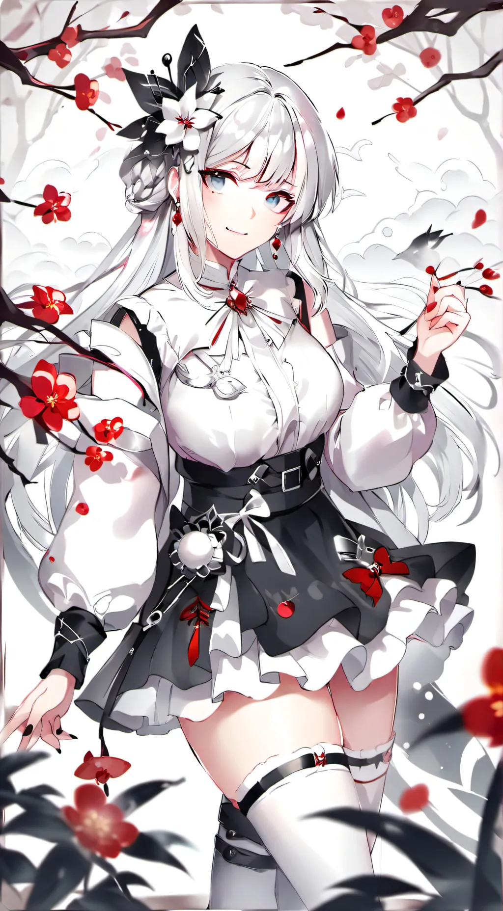 ai character: luna background